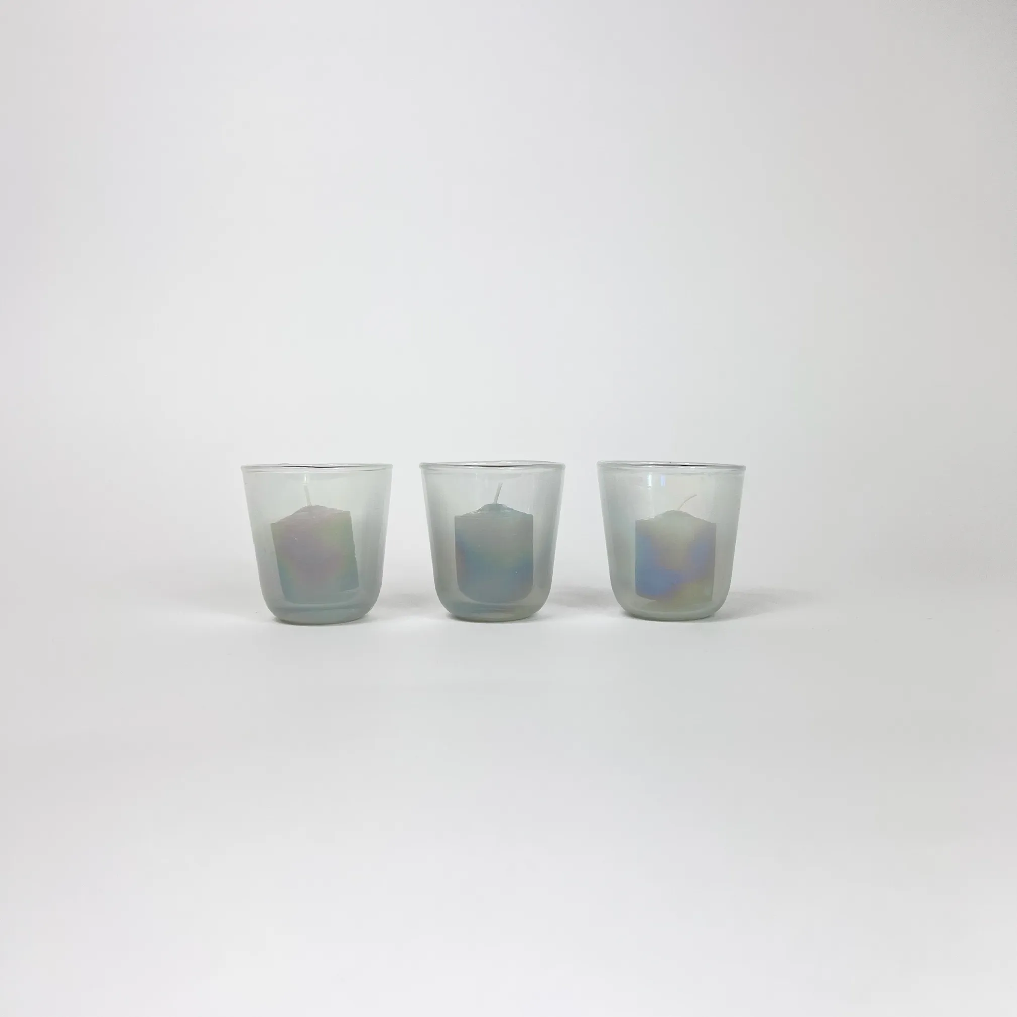 MILKY GLASS VOTIVE