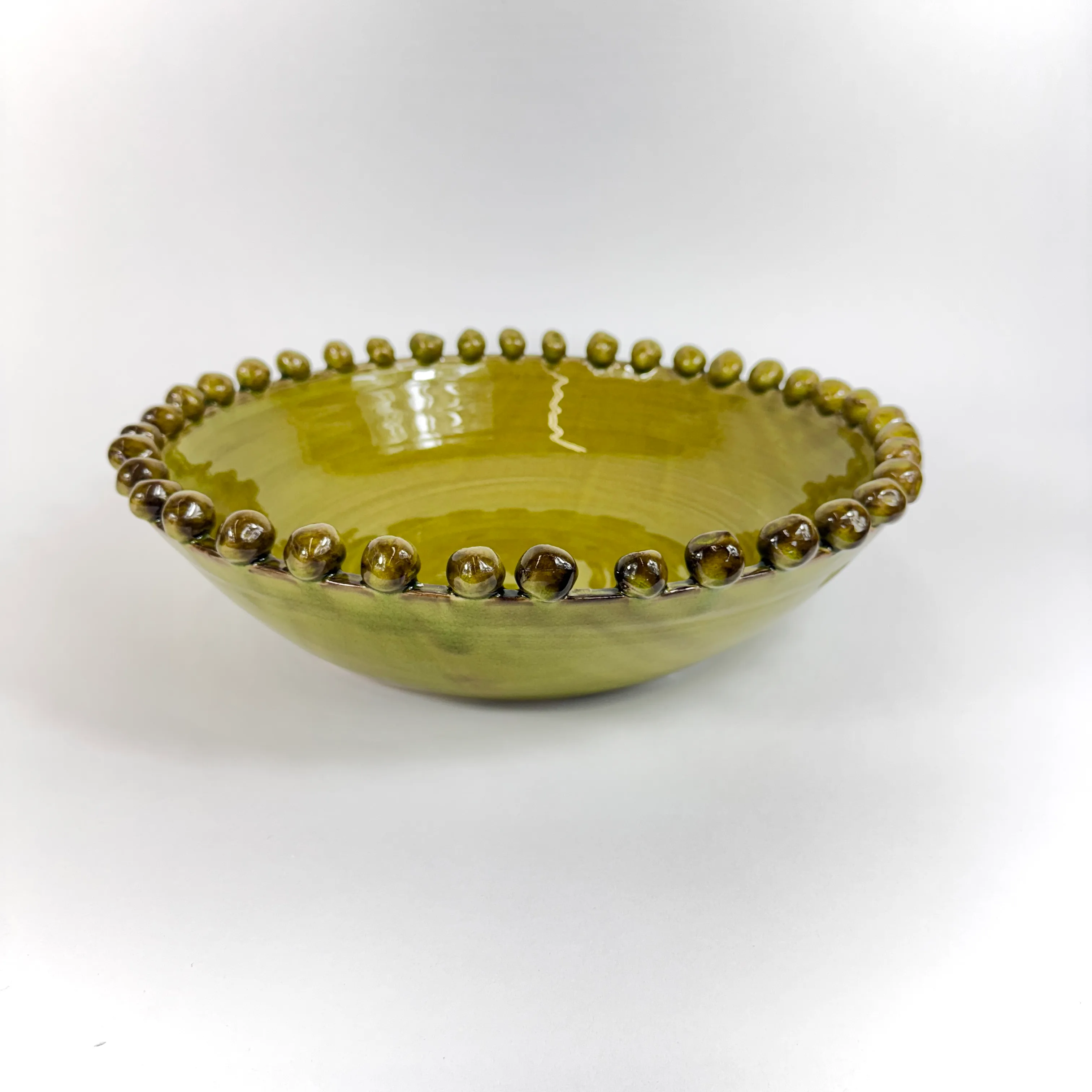 GREEN BAUBLE BOWL