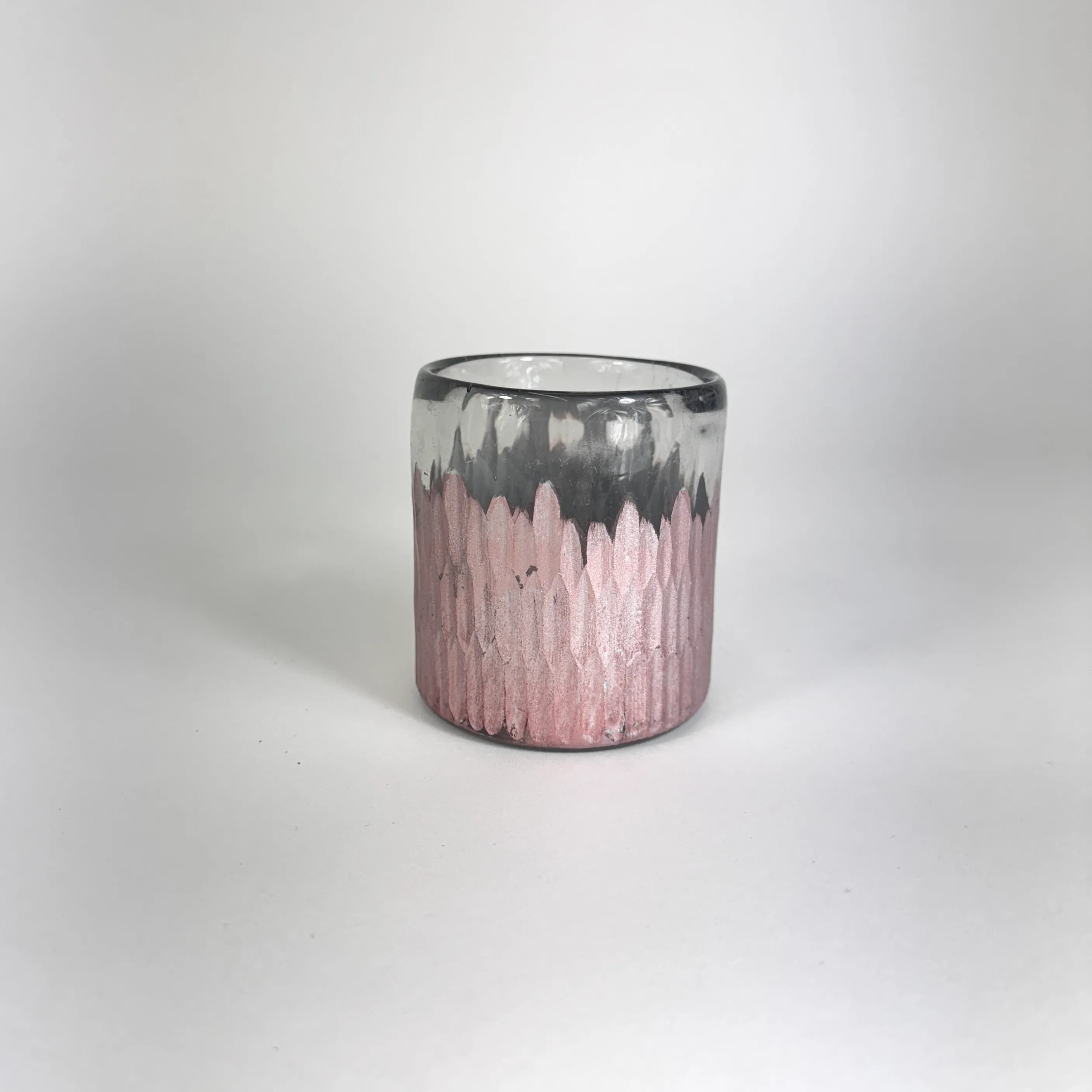 COPPER FEATHER GLASS