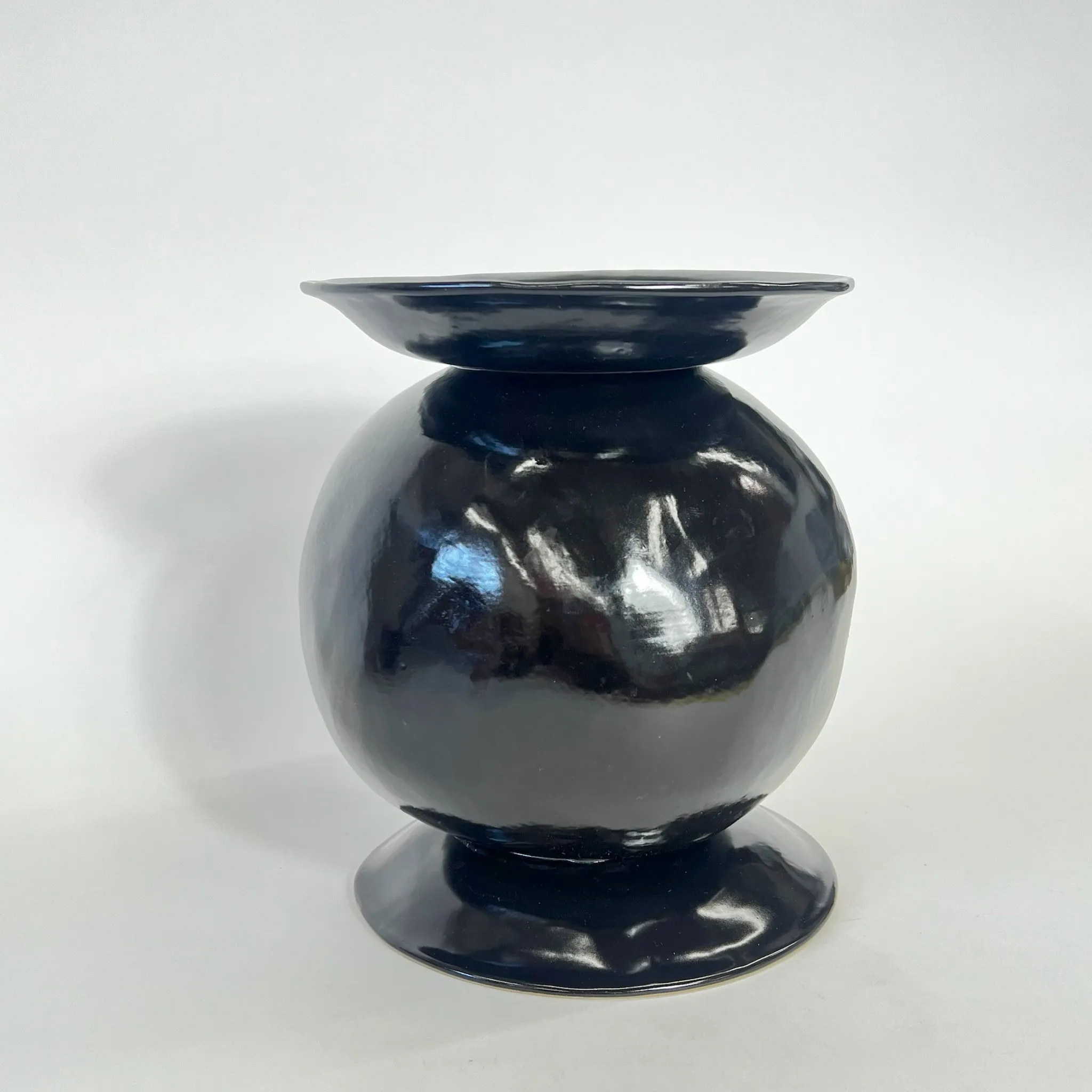 SERAX STONEWARE EBONY VASE