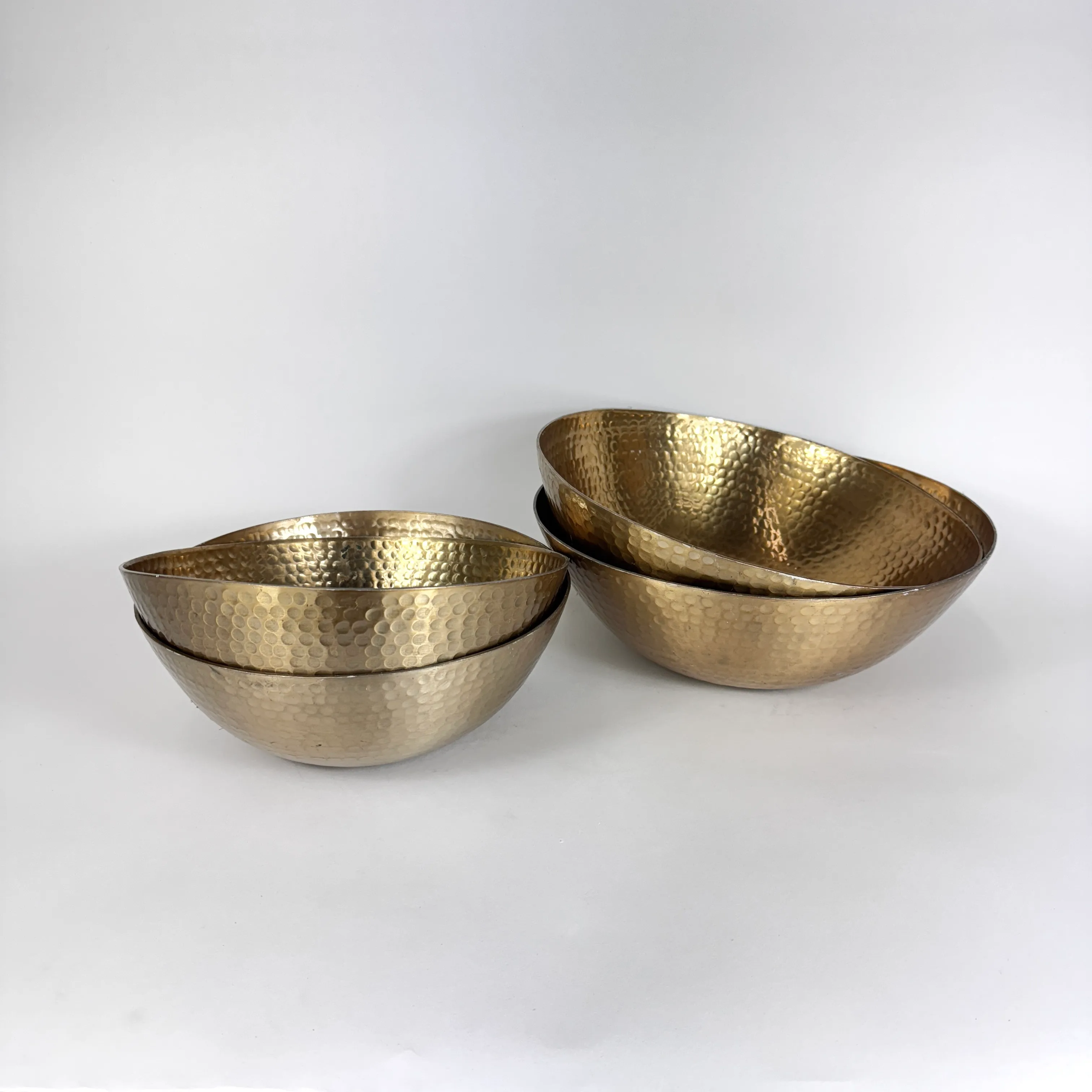 HAMMERED BRASS BOWL