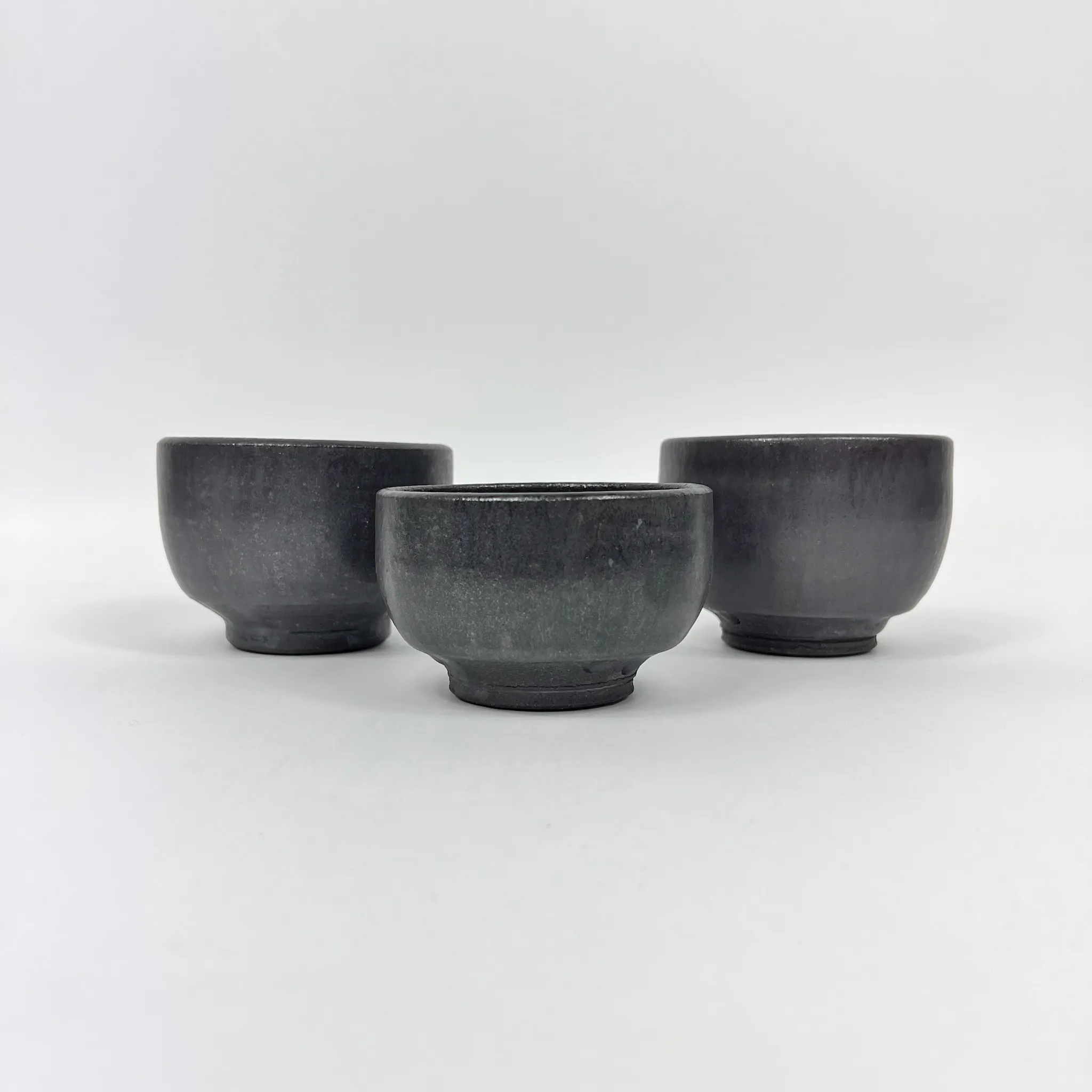 E. GENTRY BLACK GLAZED BOWL