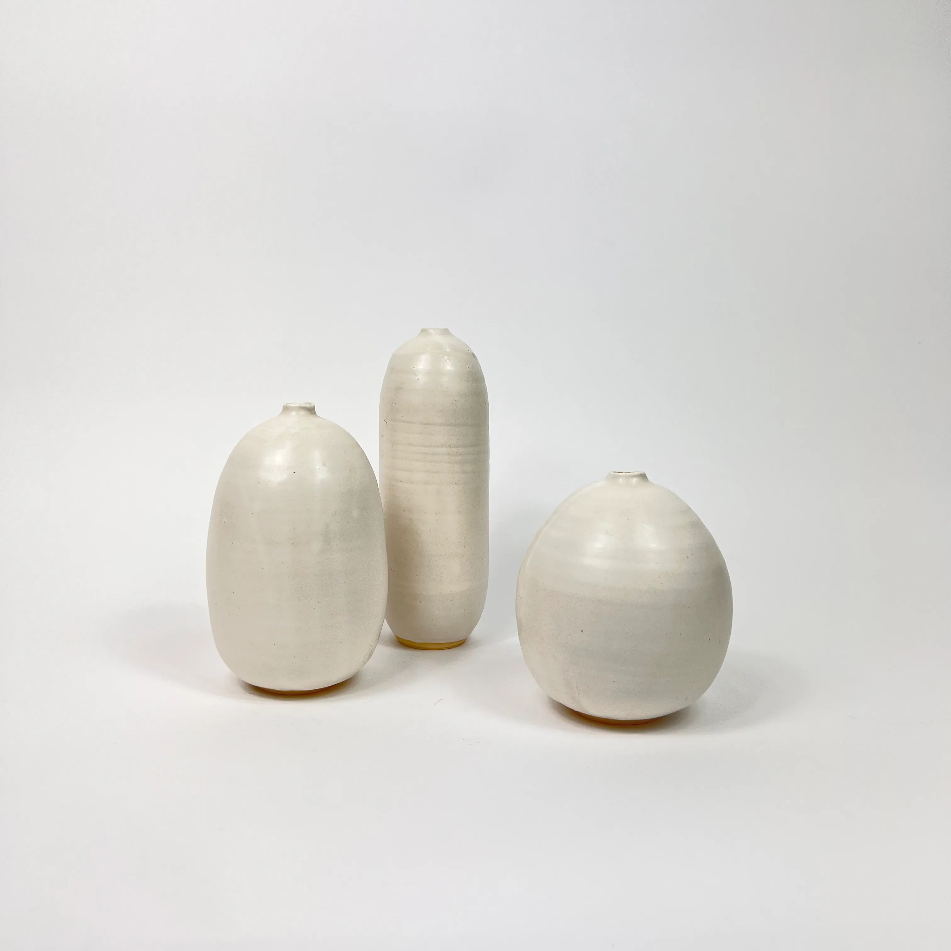 JUDY JACKSON BUD VASES - WHITE