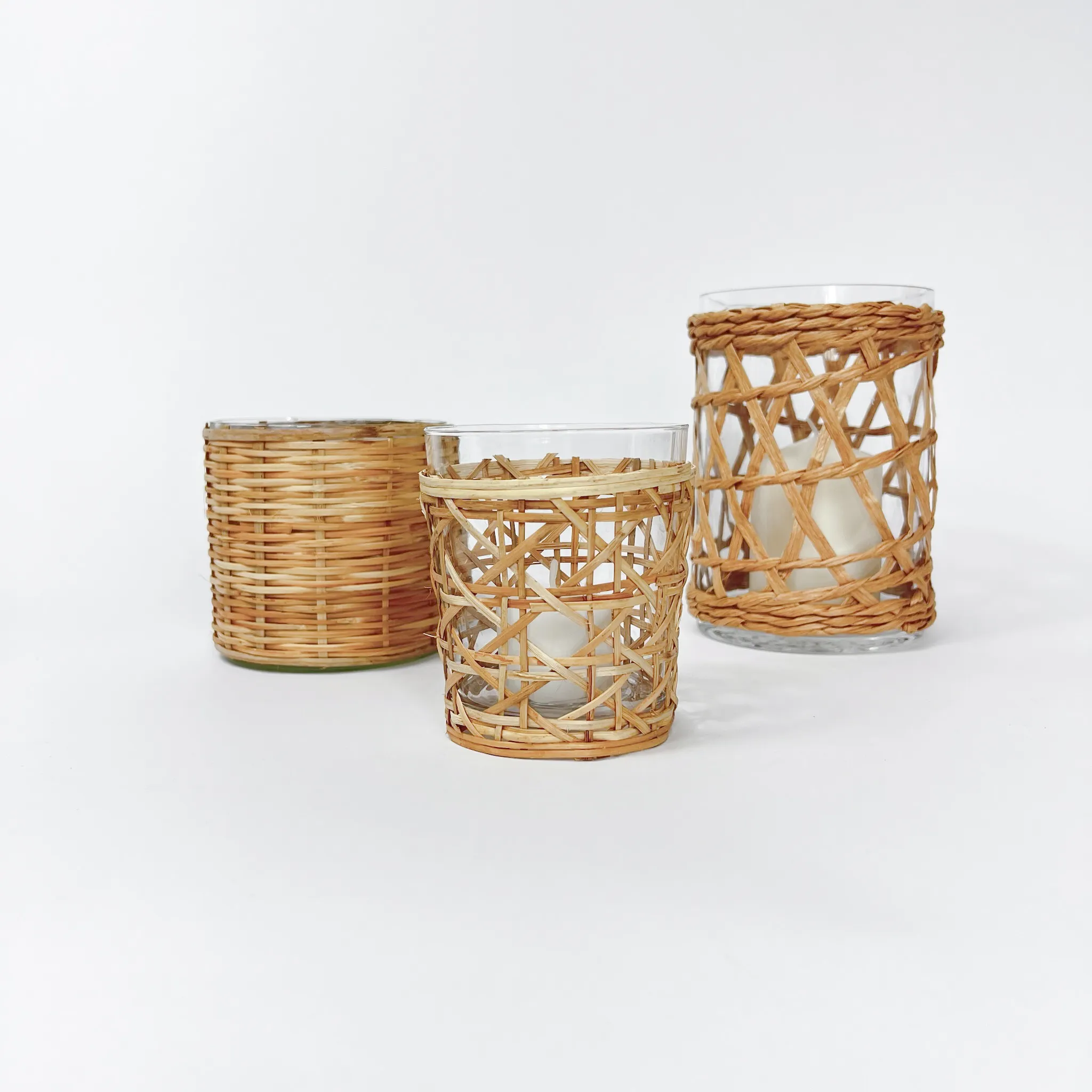 AMANDA LINDROTH CANE CANDLE HOLDERS