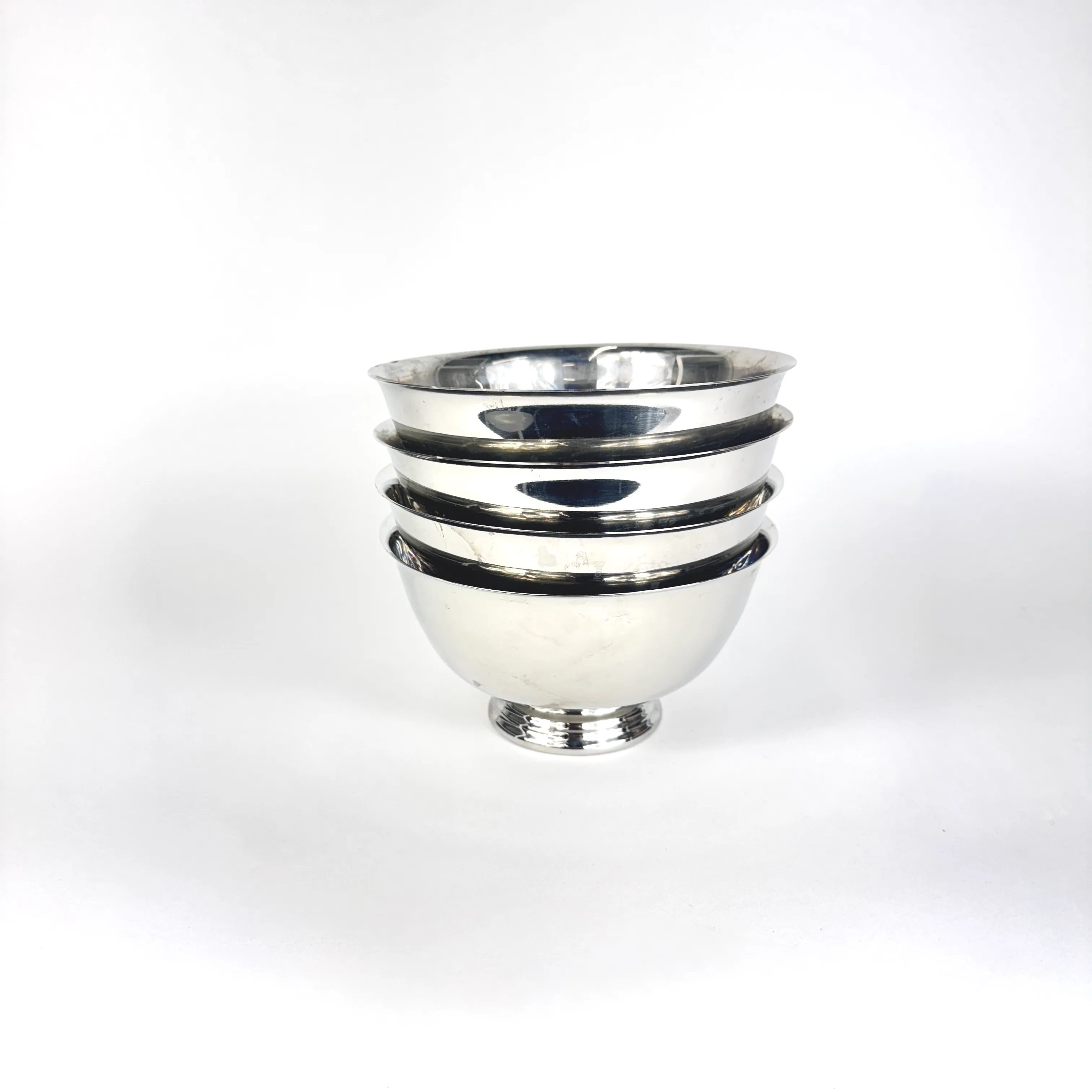 GODINGER SILVER BOWL SET/4