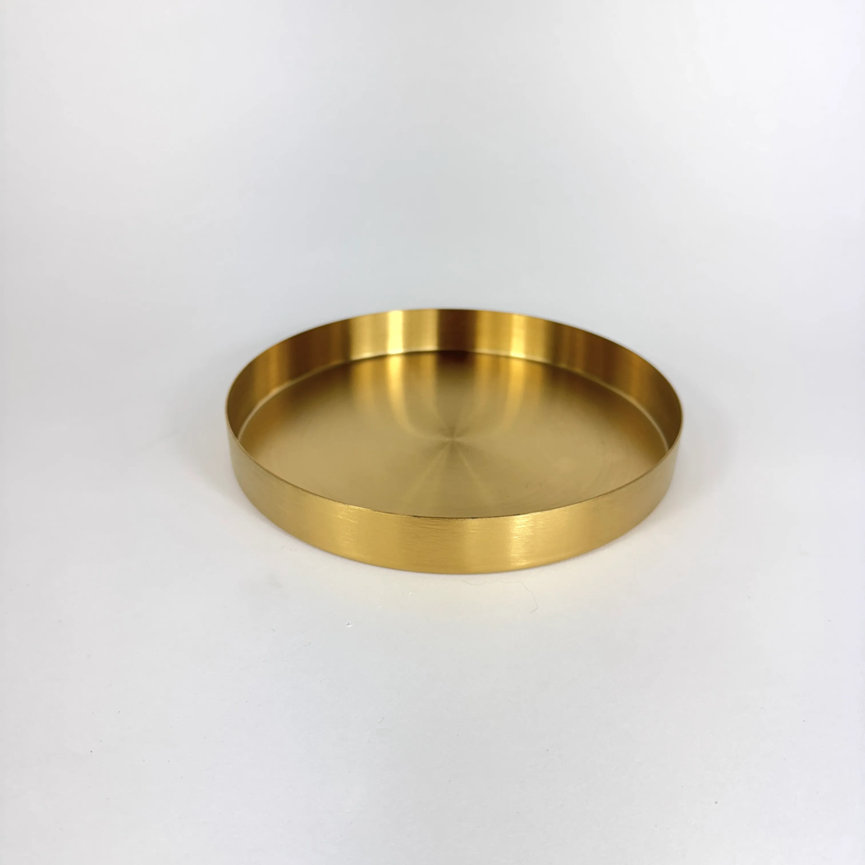 BRASS RIMMED PLATE