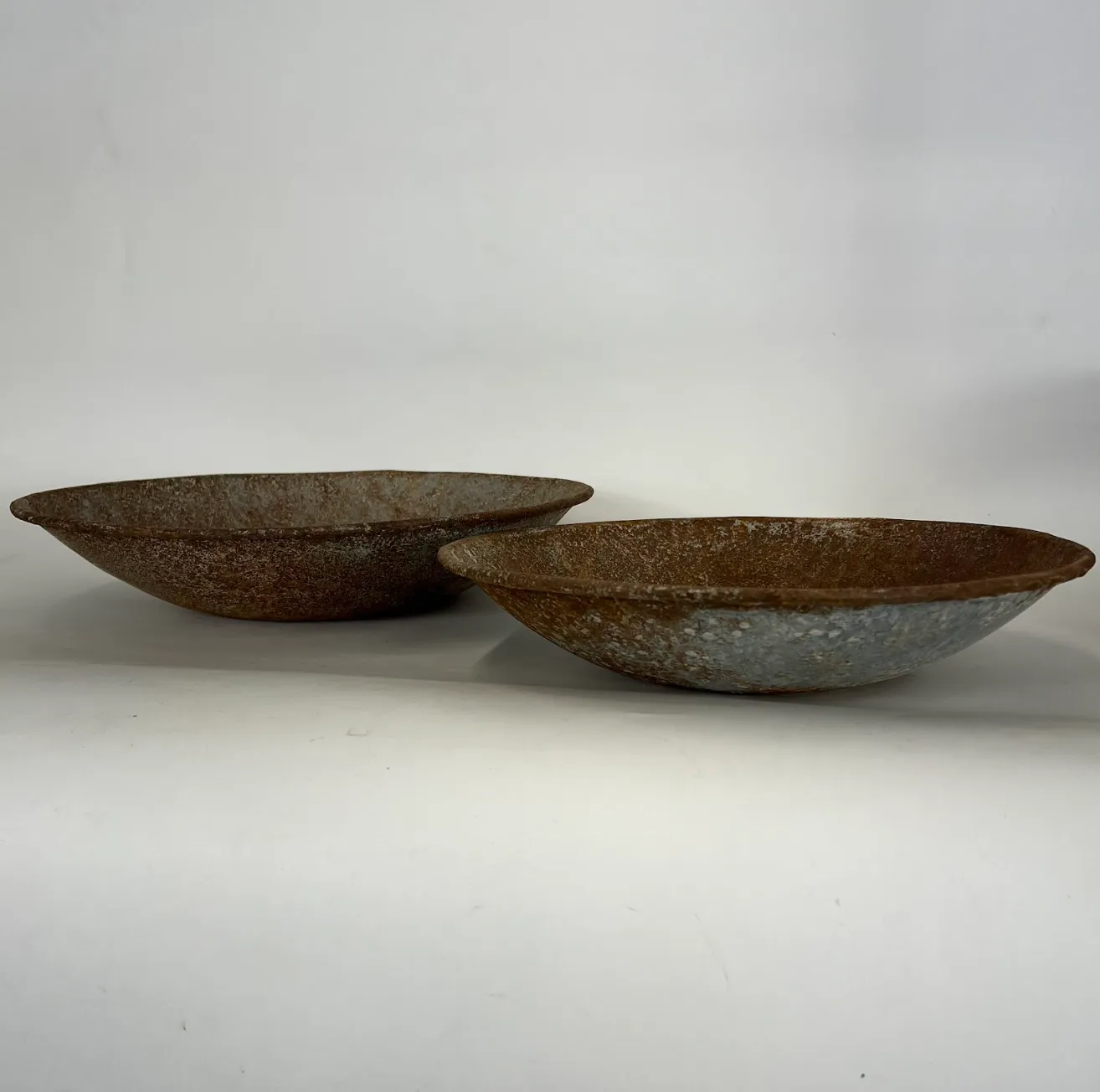 RUSTED BOWLS SET/2