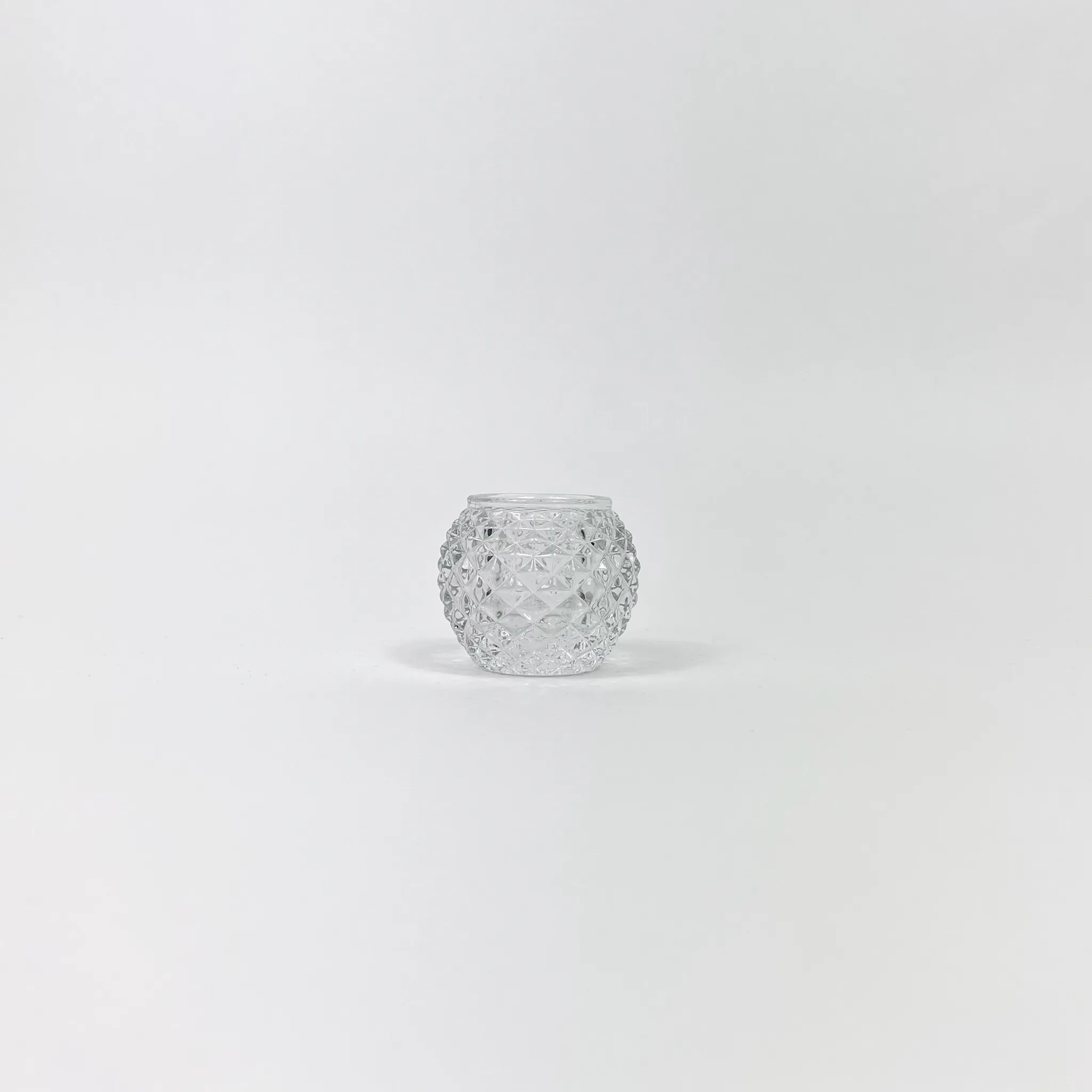 CRYSTAL BALL CANDLE HOLDER