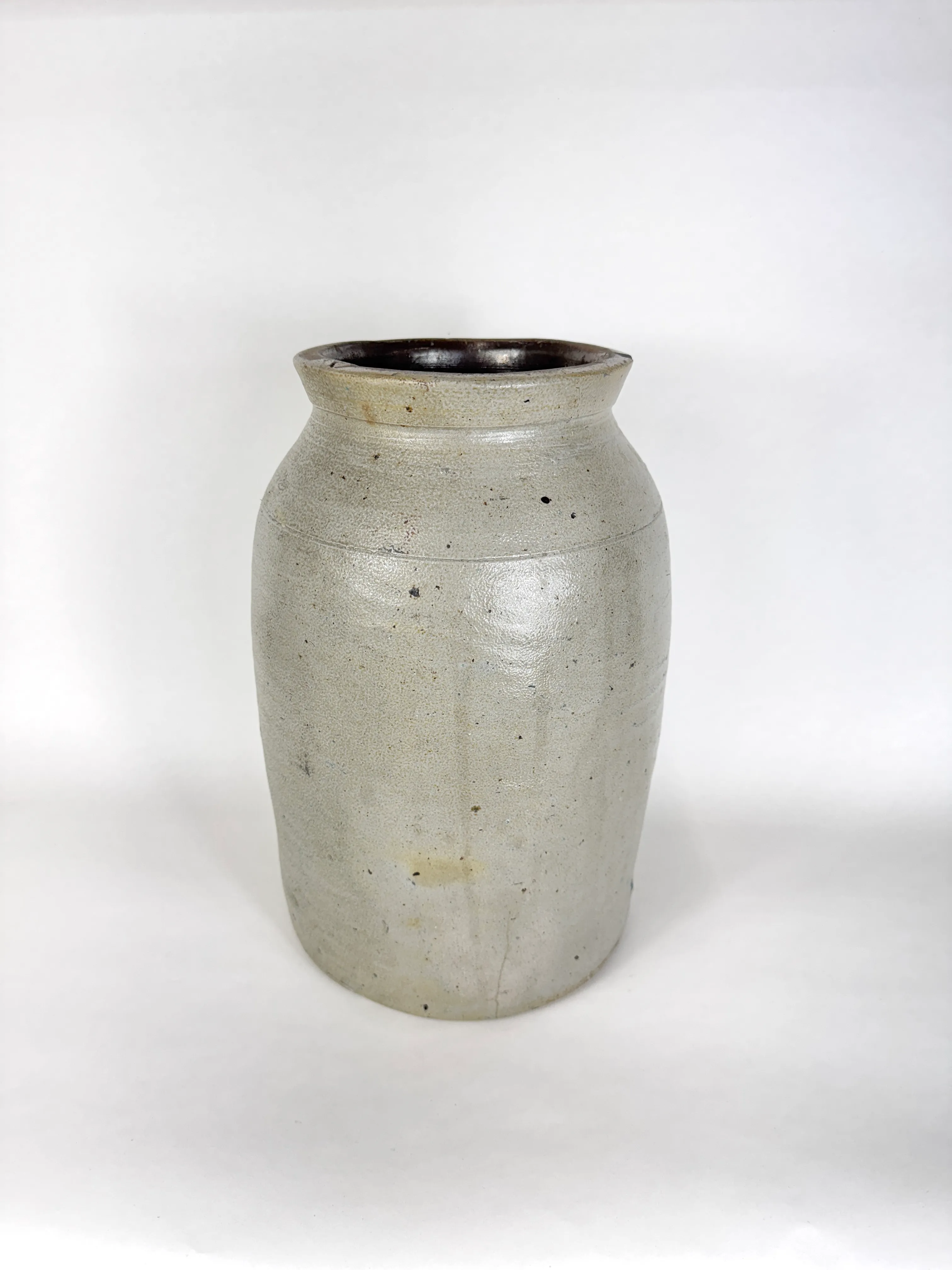 VINTAGE LARGE STONEWARE VASE