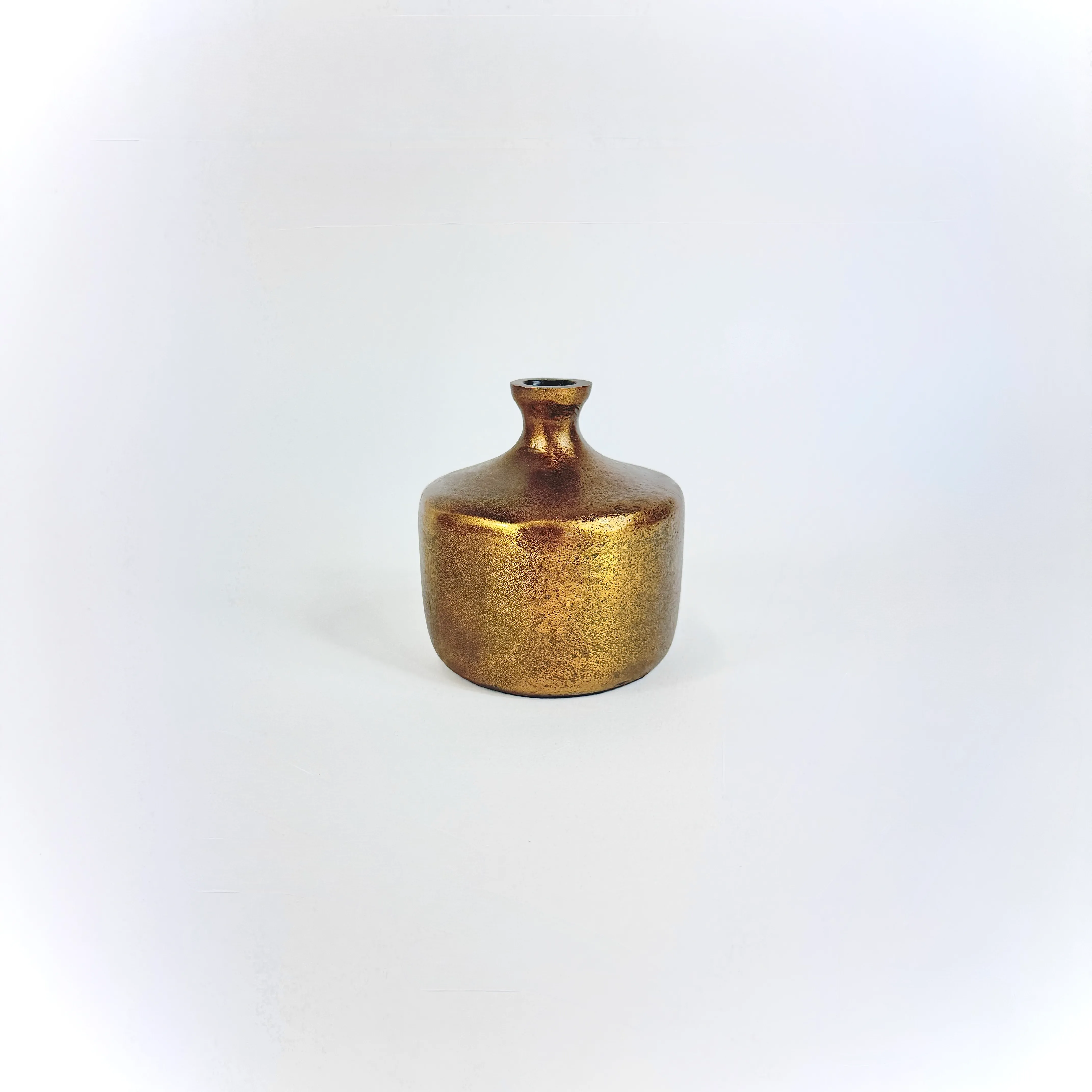 BRONZED BUD VASE