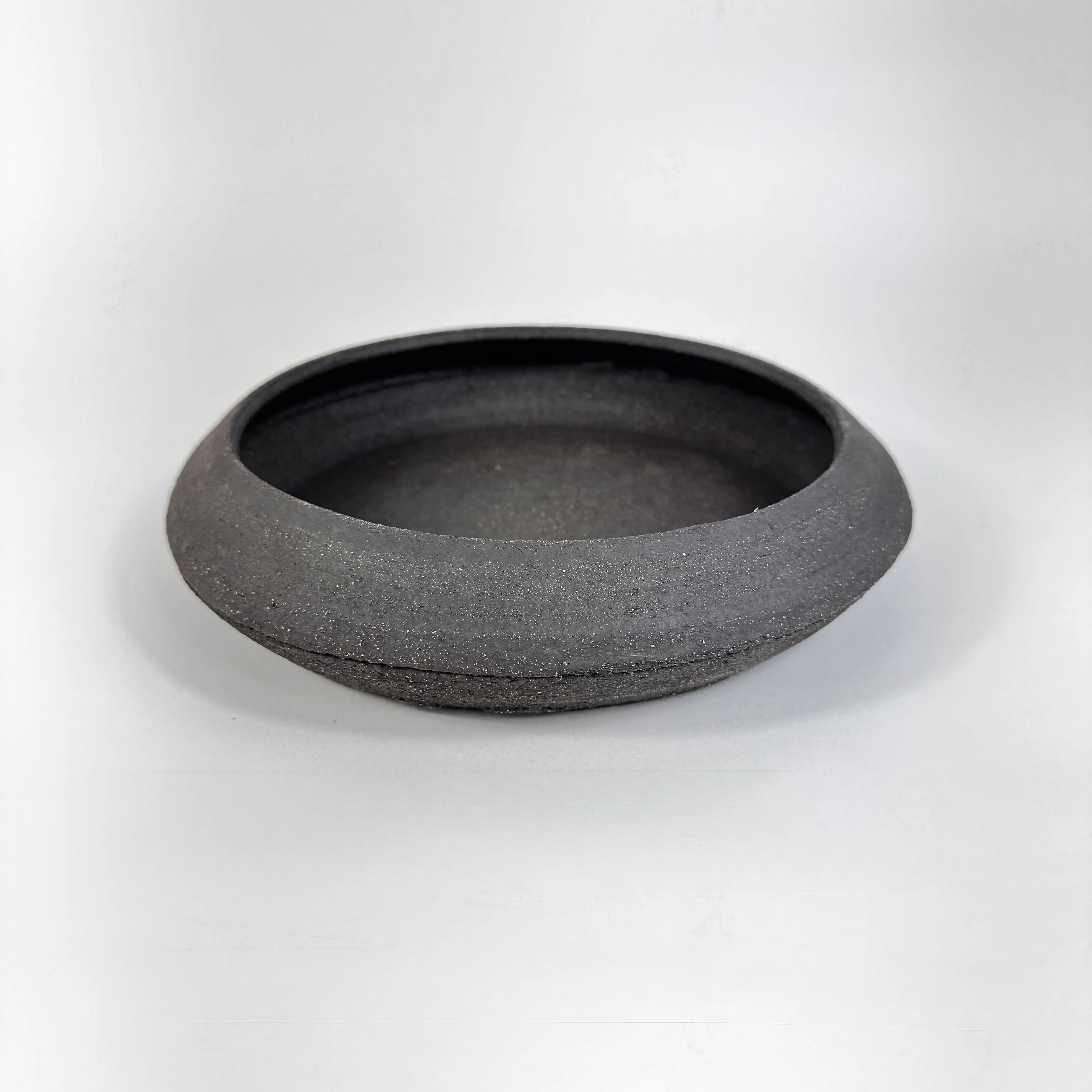 E. GENTRY WIDE BLACK BOWL