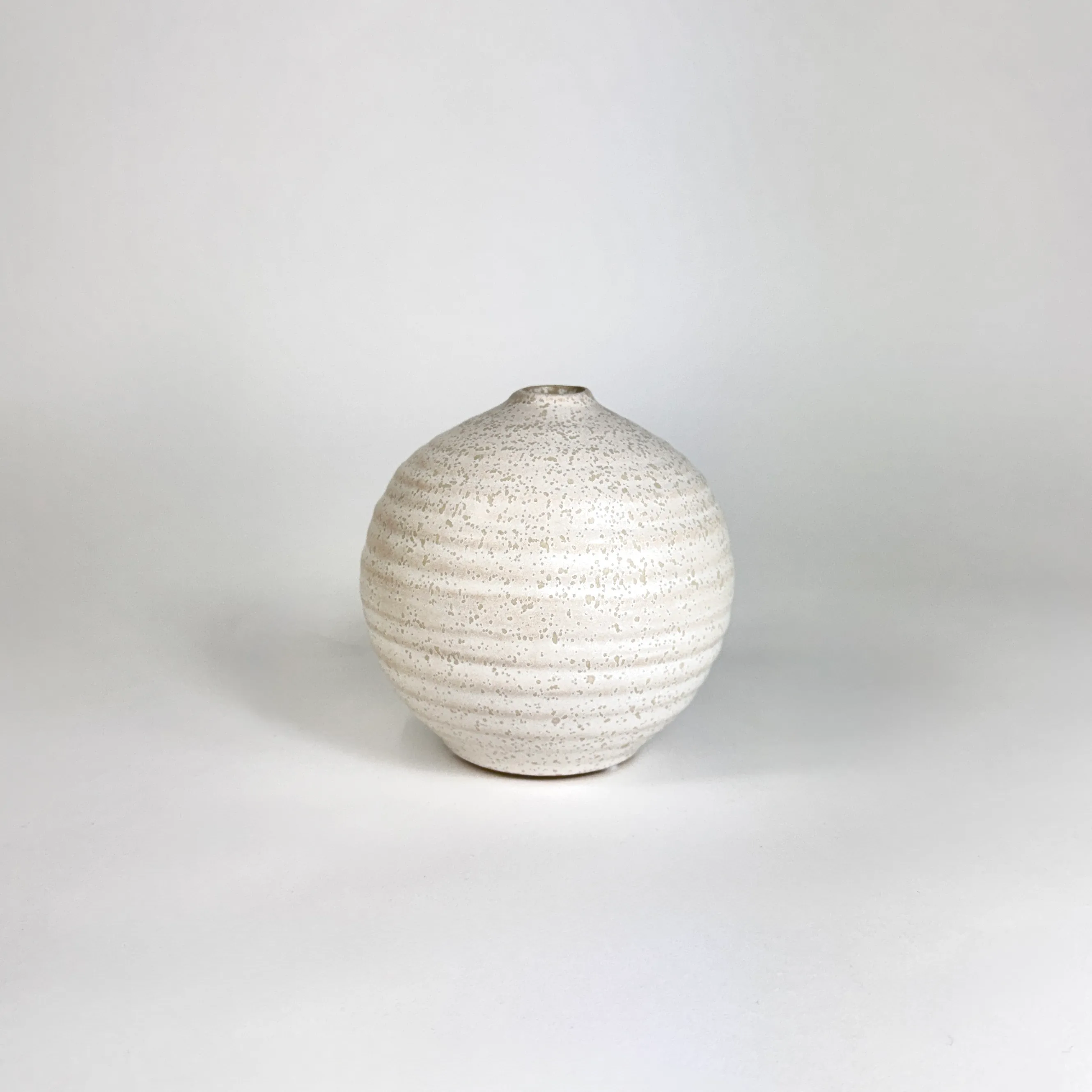 SPECKLED BULB VASE