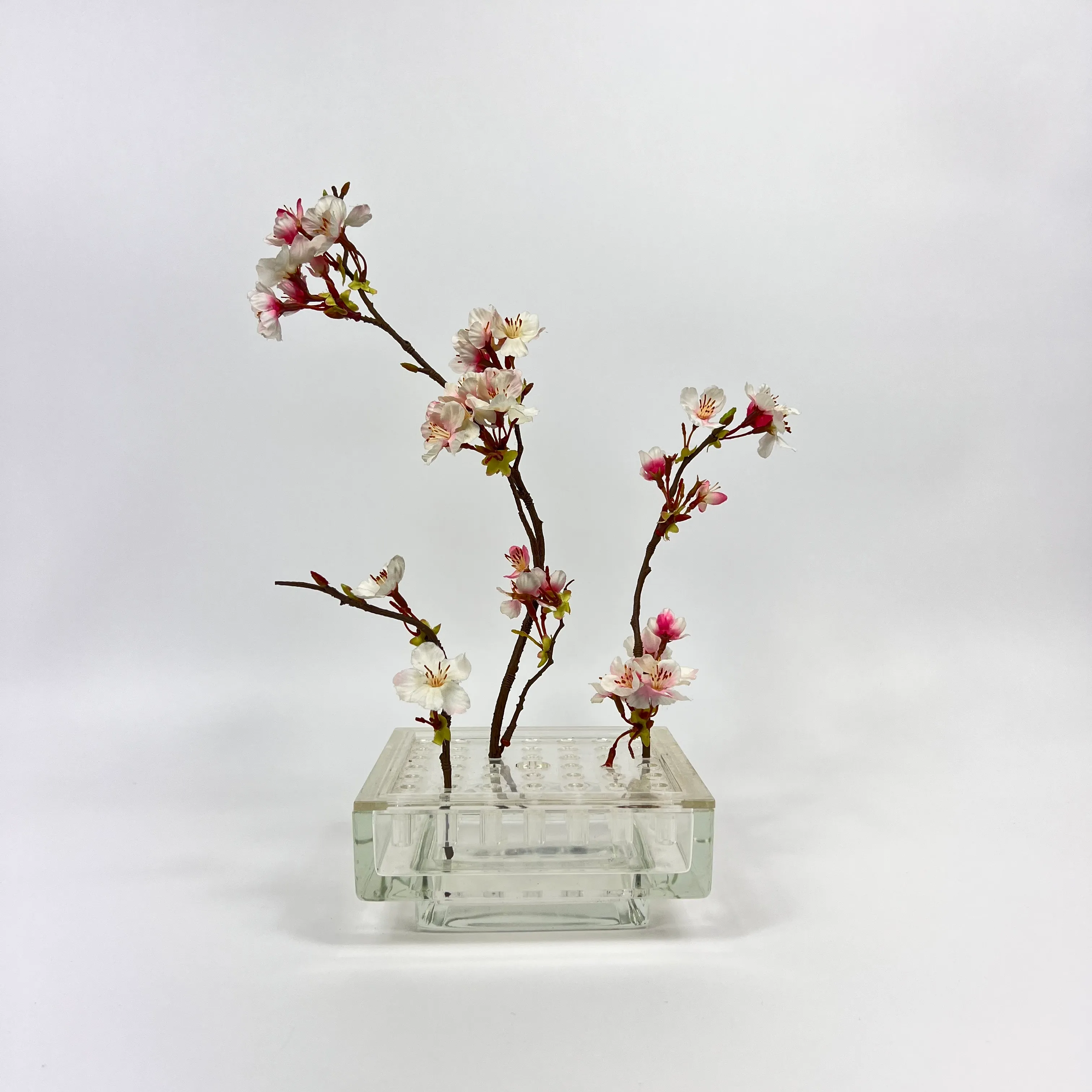 VINTAGE GLASS FROG CUBE