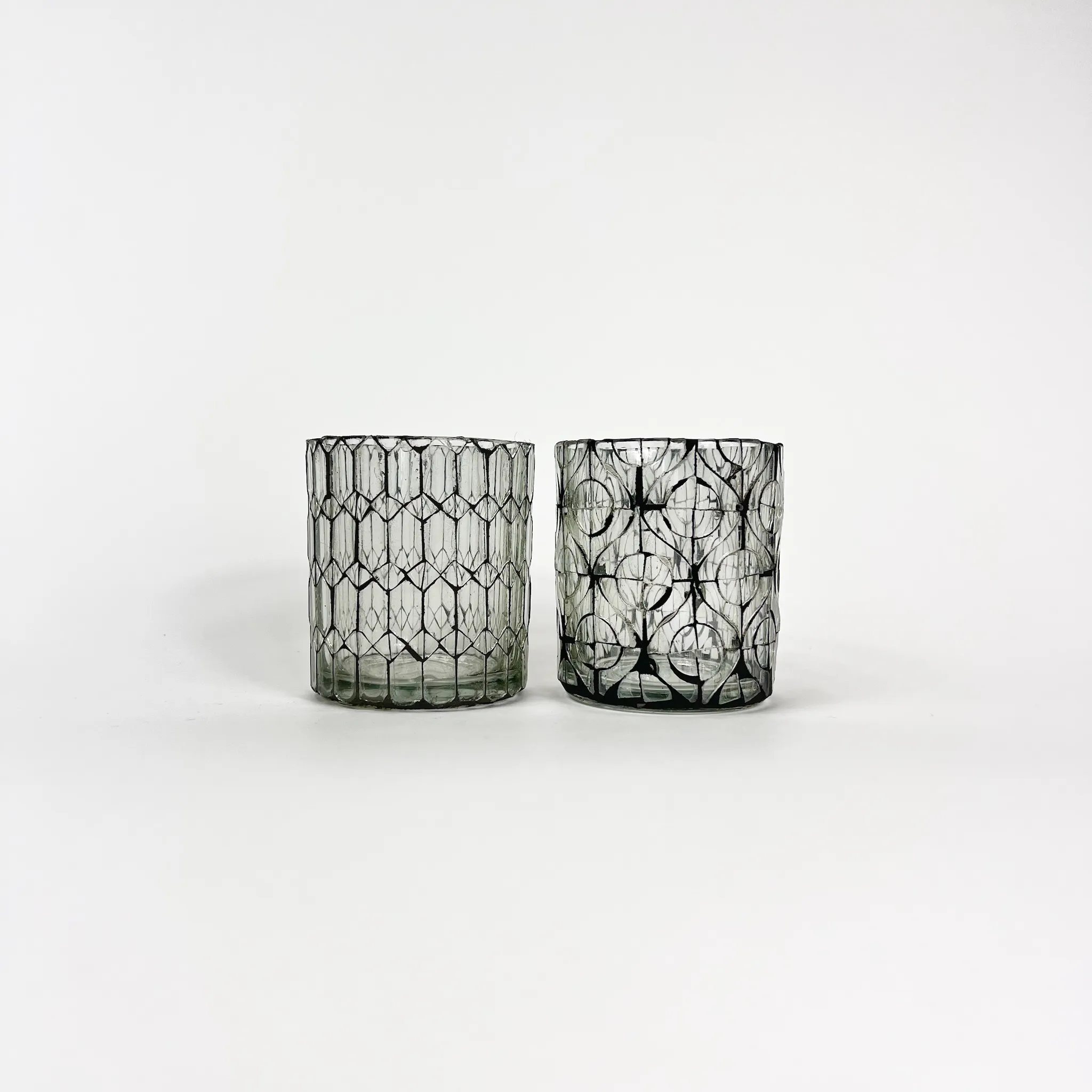 MOSAIC CANDLE HOLDERS