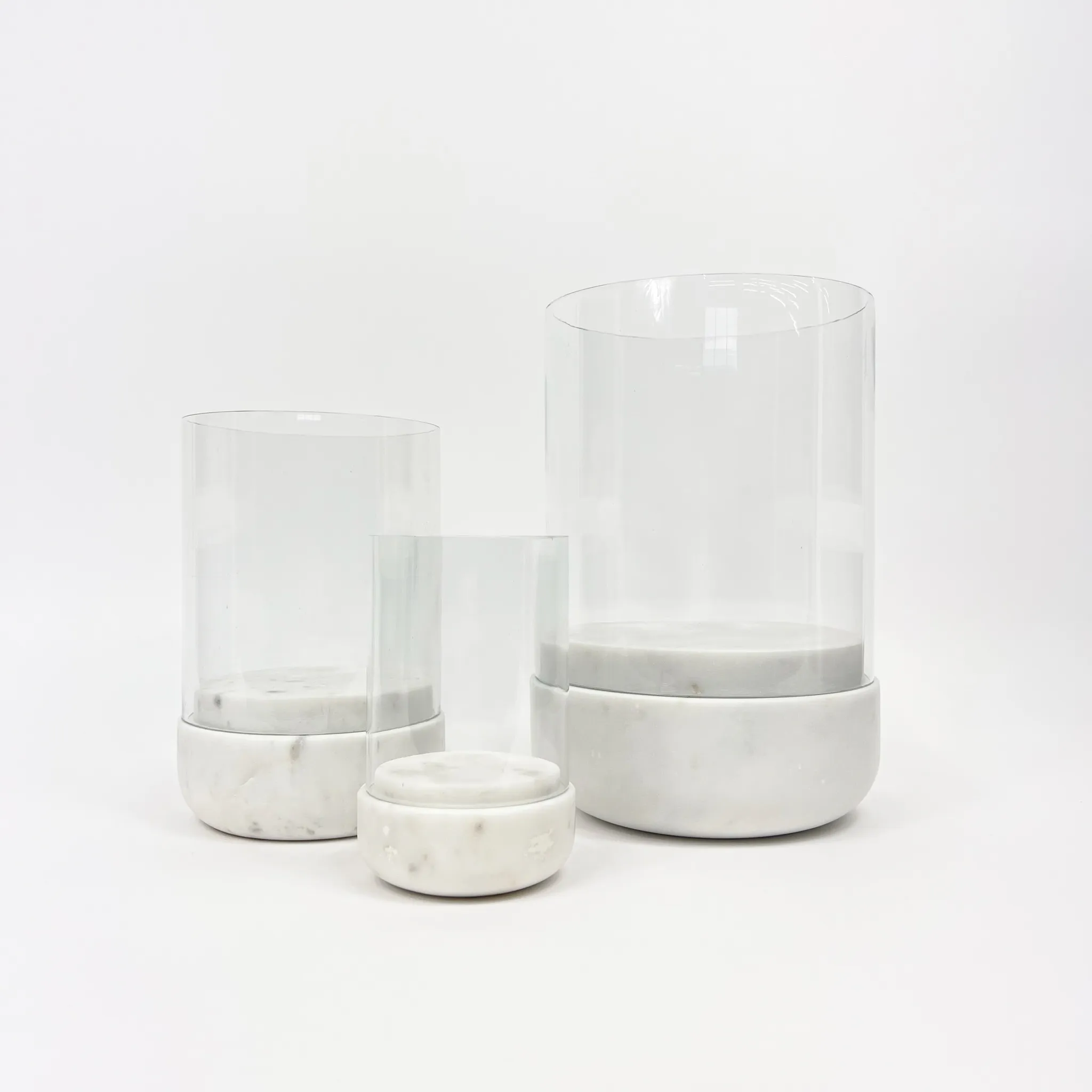 MARBLE BASE CANDLE HOLDER