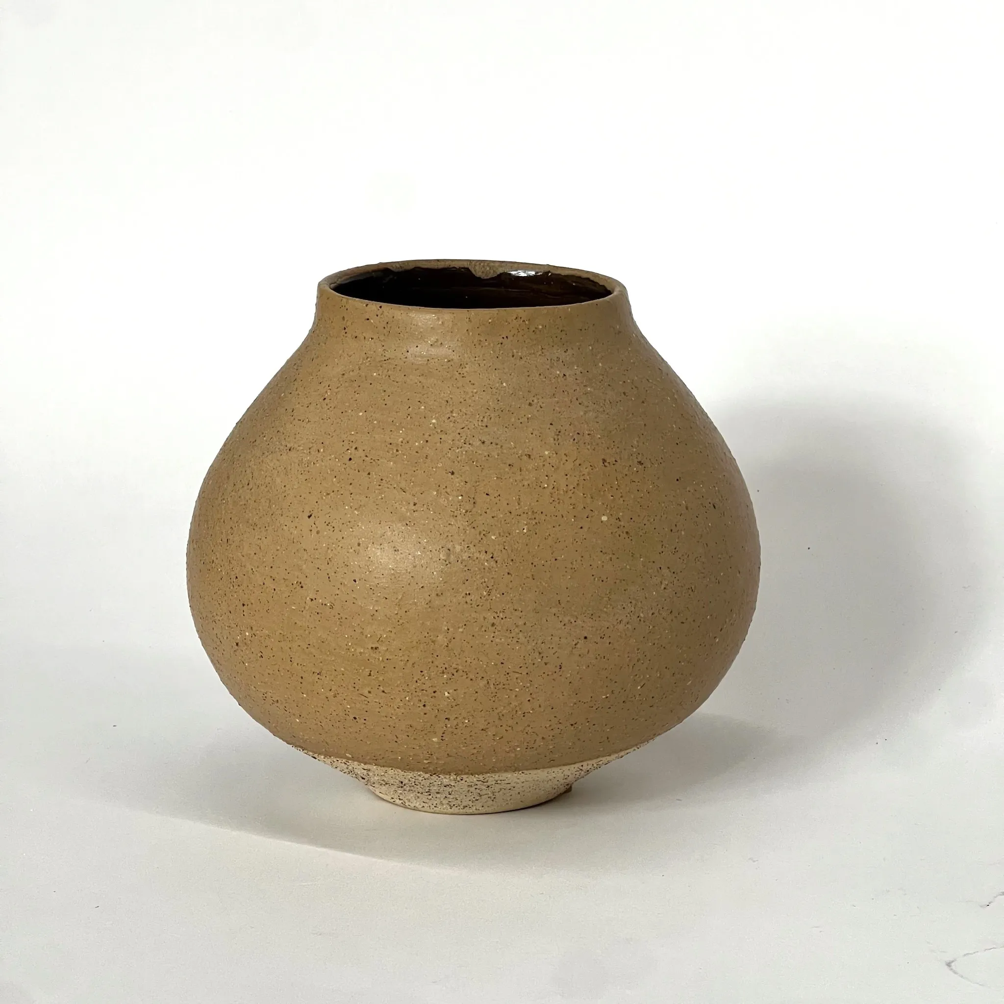 TWO-TONE CERAMIC VASE