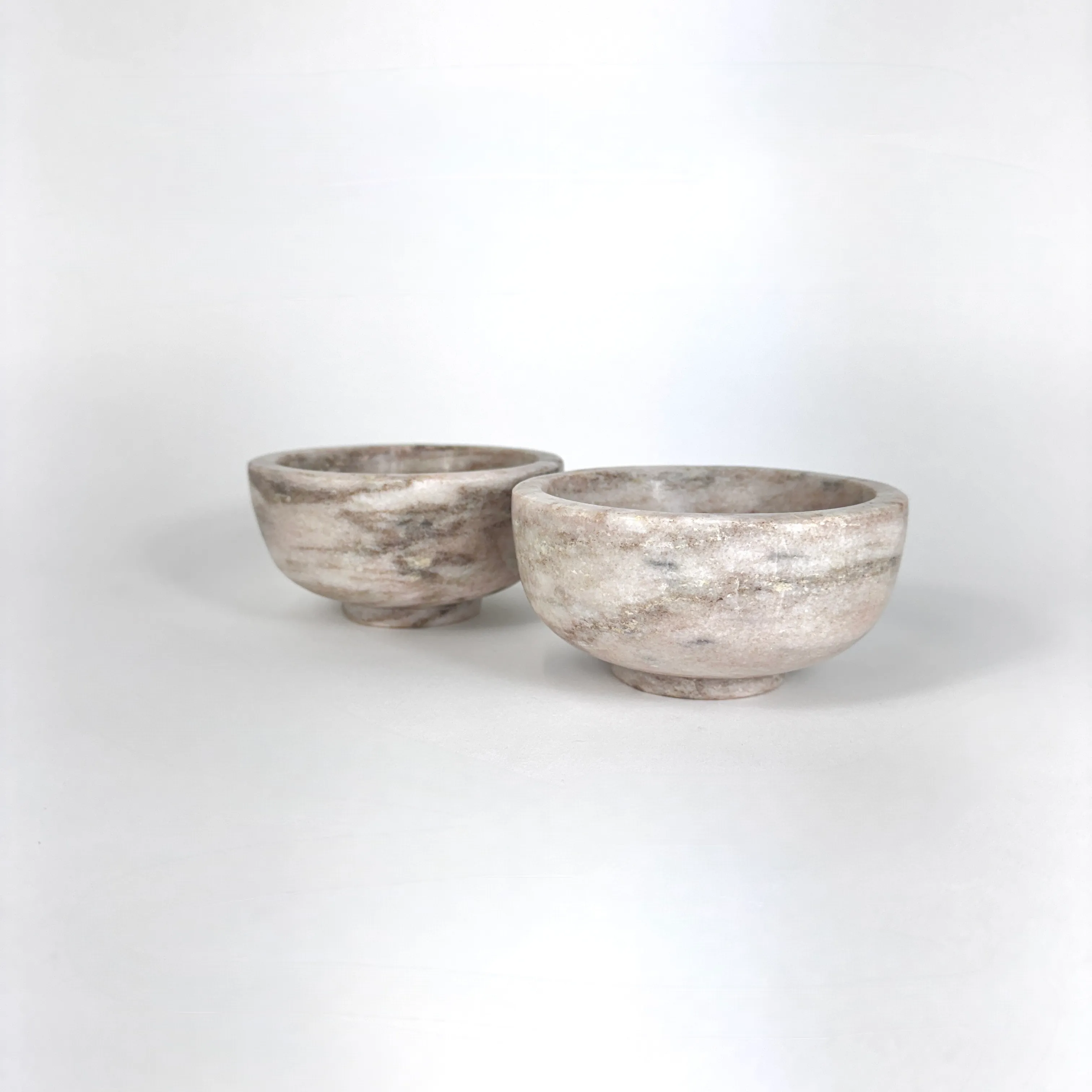 TAN SMALL MARBLE BOWL
