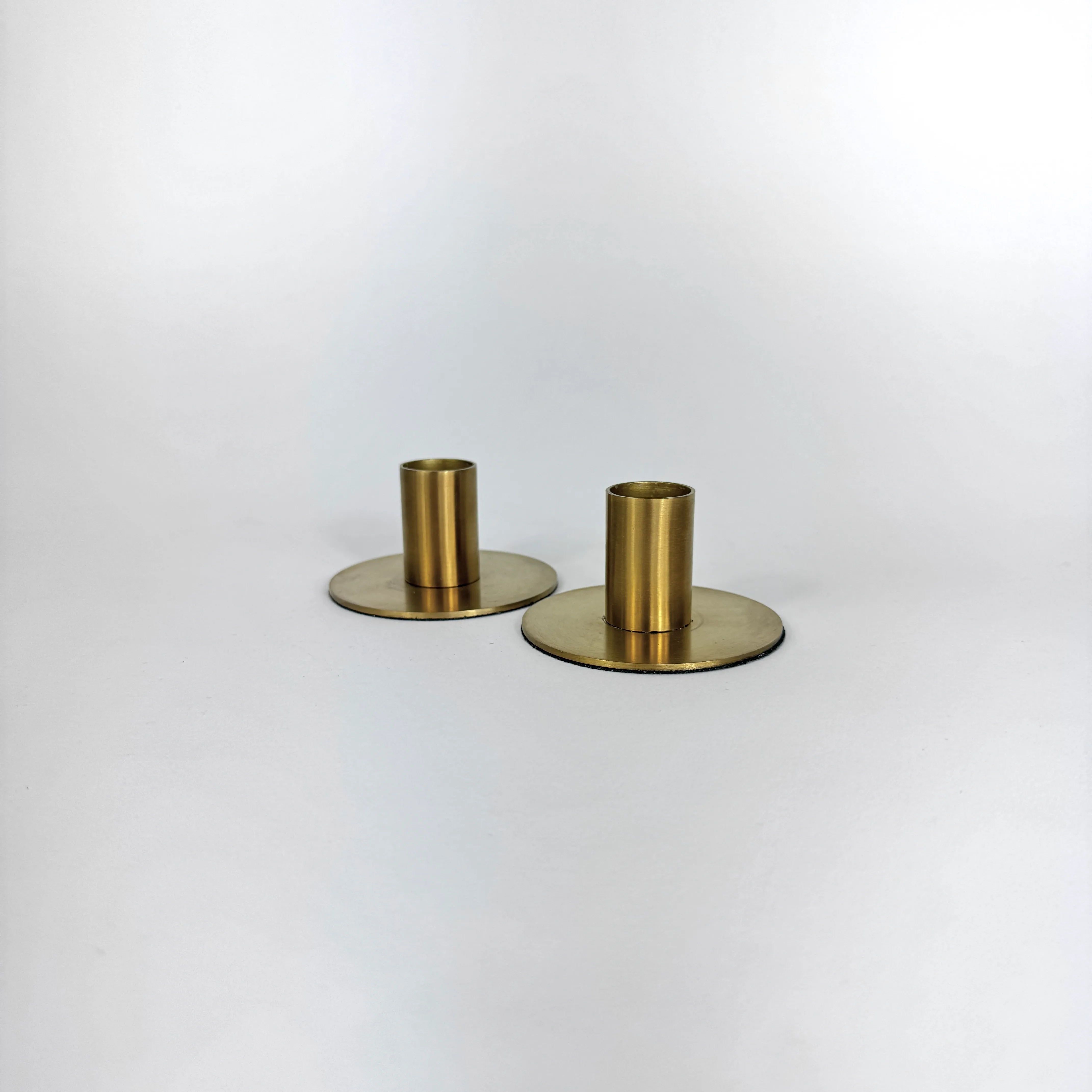 BRASS CANDLE HOLDERS