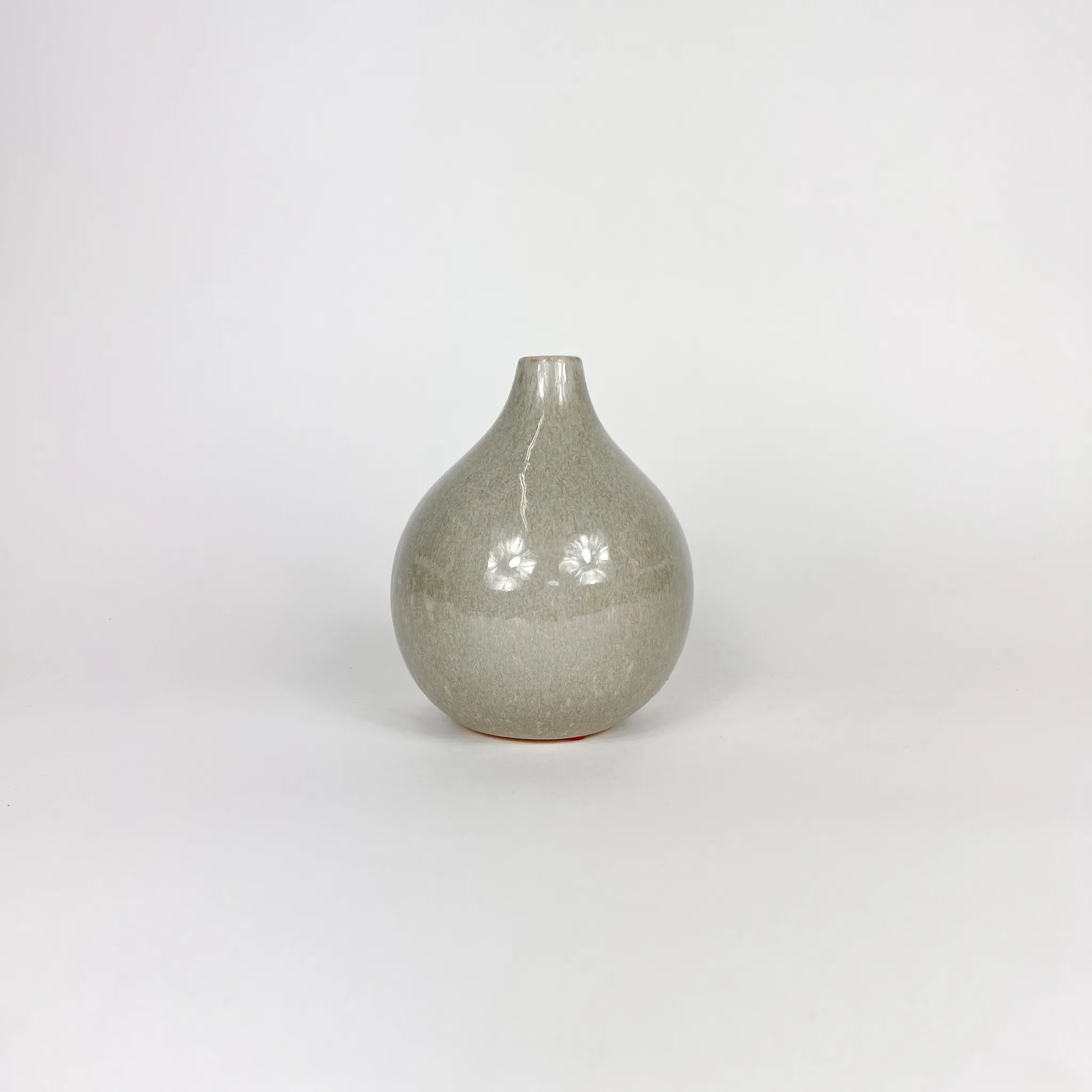GRAY TEARDROP VASE