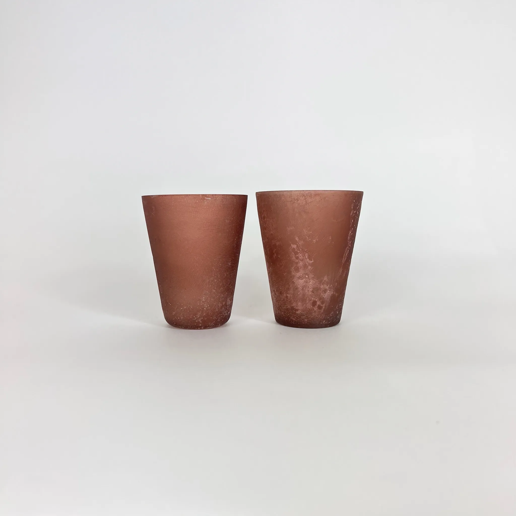 TERRA COTTA WATER GLASS