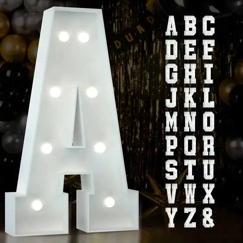 A-Z Marquee Letters