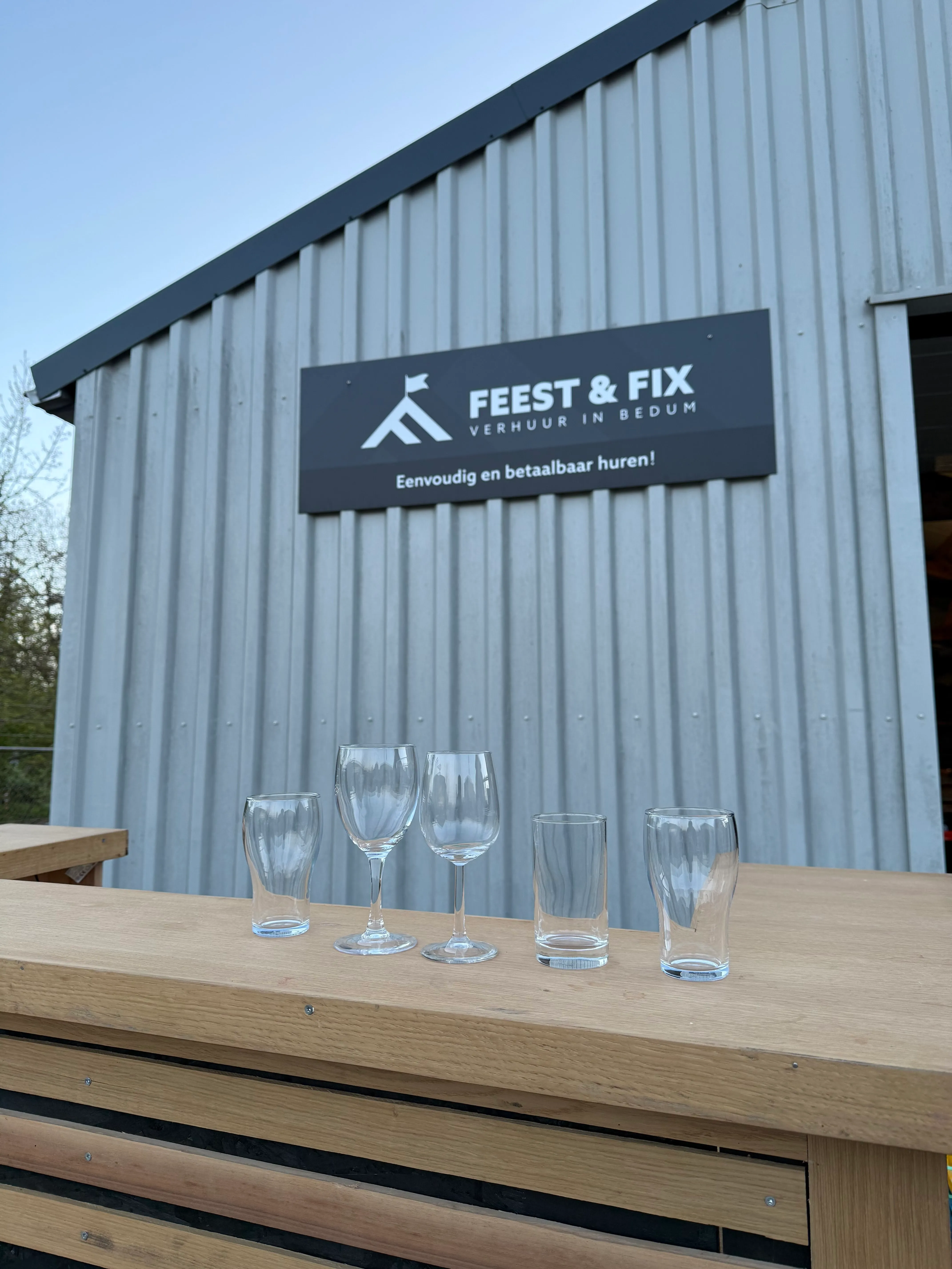 Glaswerk – bier, fris en wijnglazen