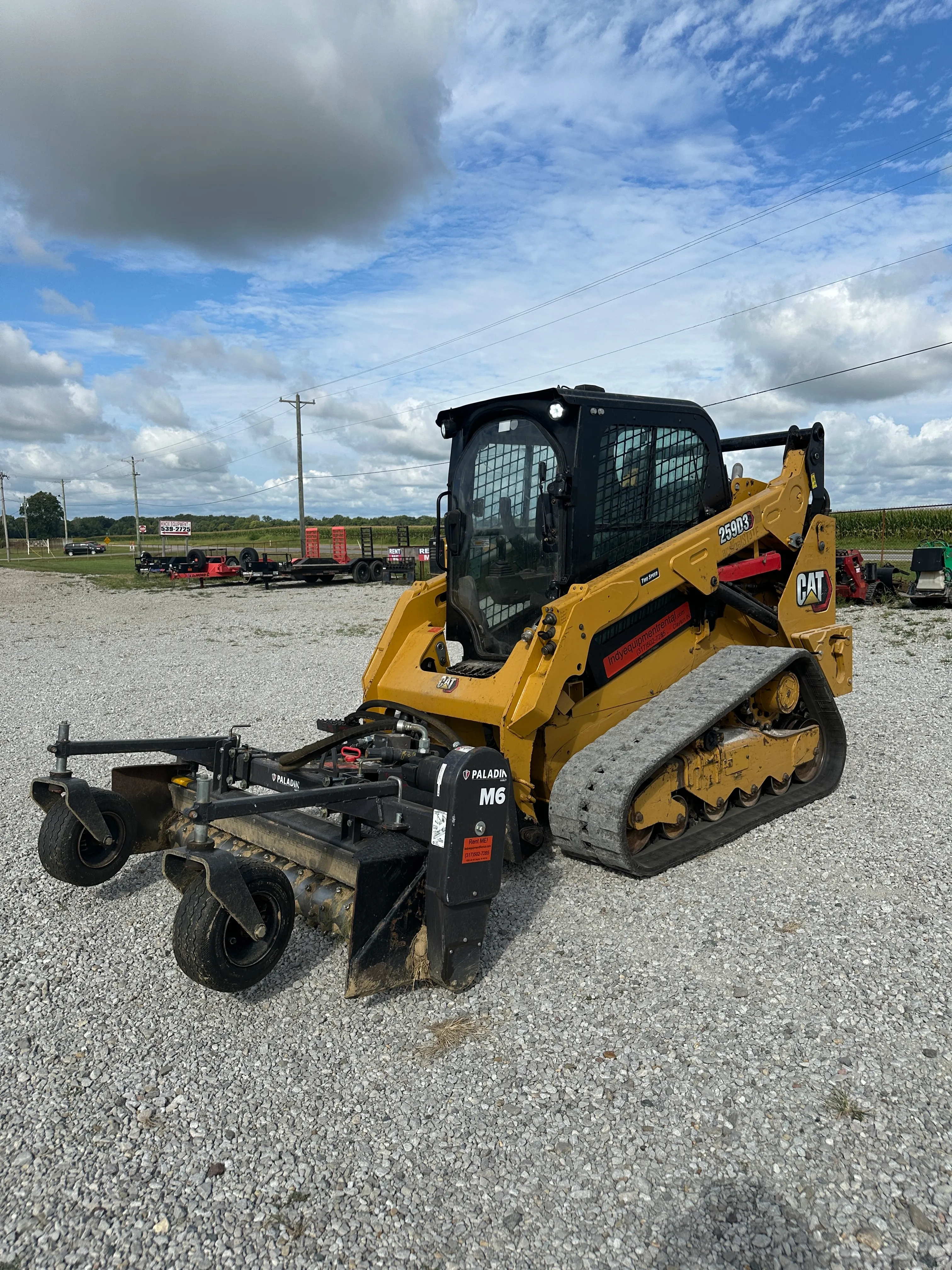Skidsteer + Harley Rake