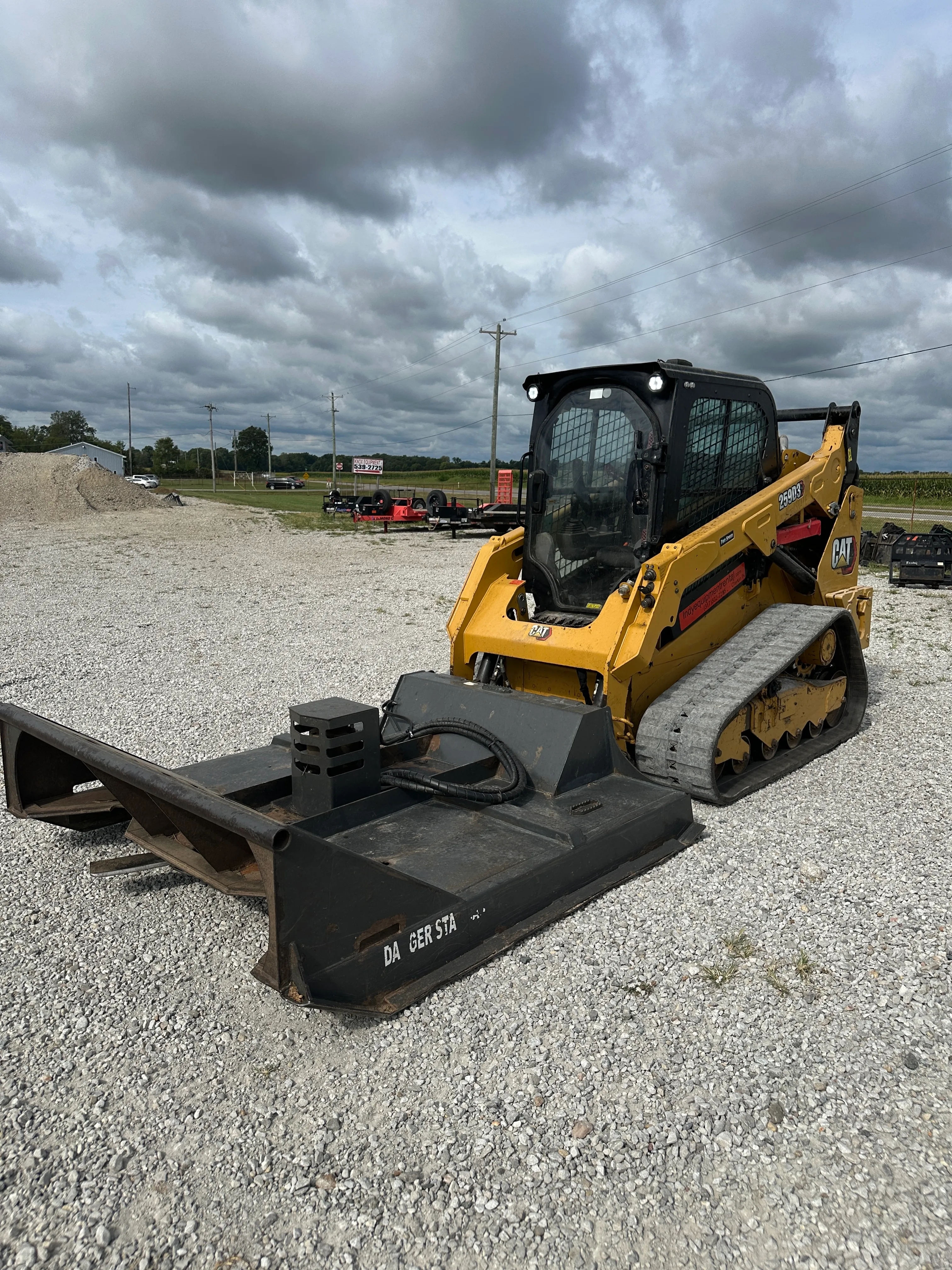 Skidsteer + Brush Cutter