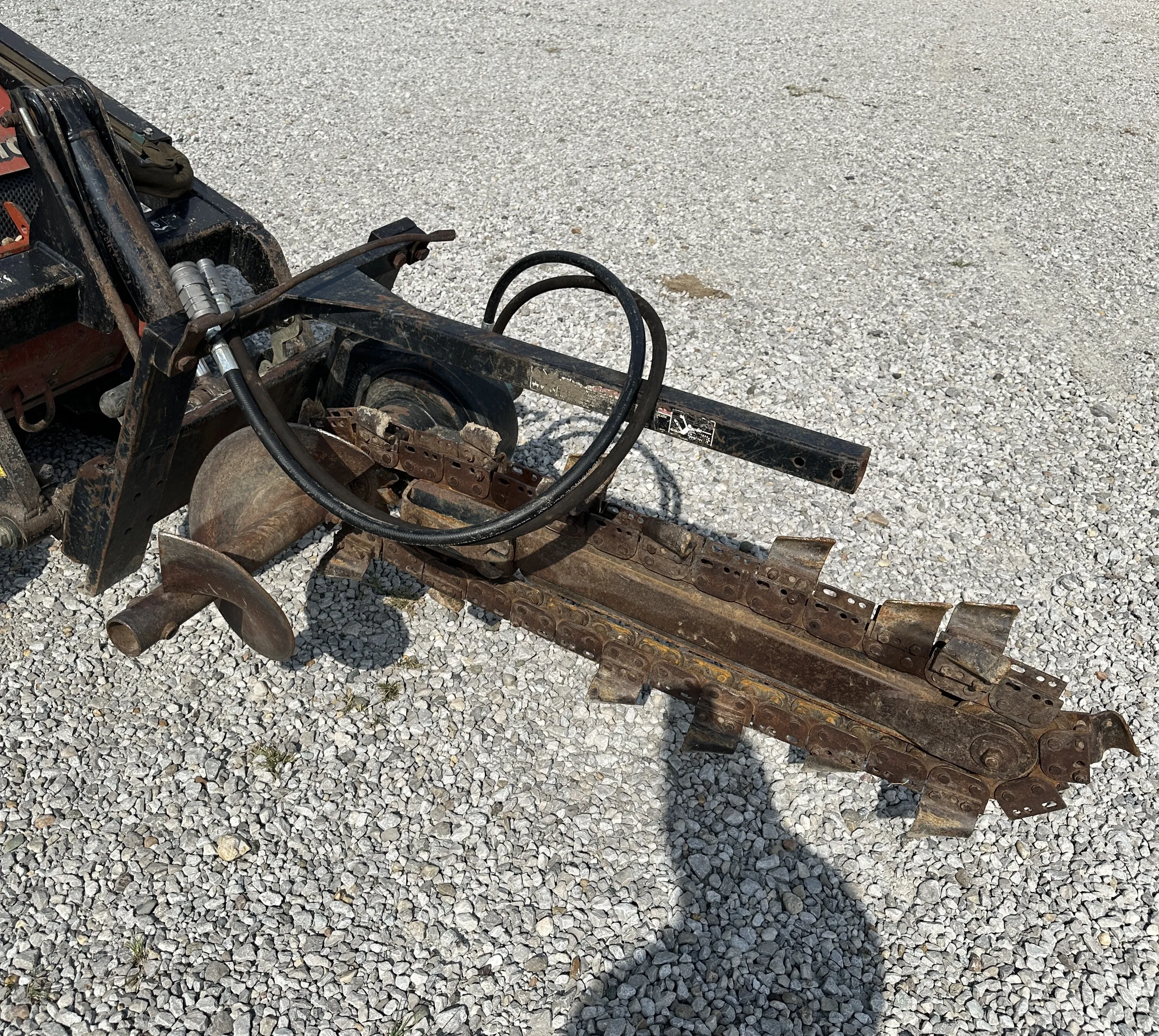 Mini Skidsteer Trencher