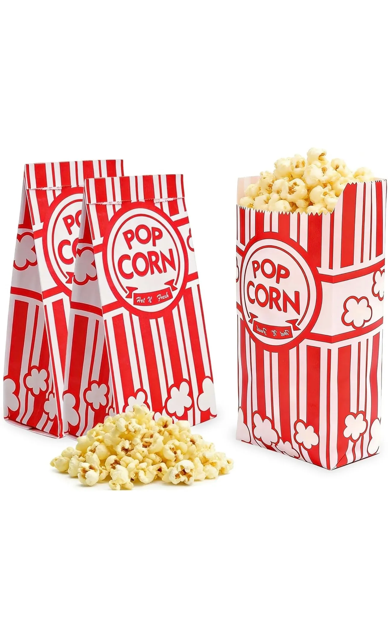 Popcorn Supplies (25 Servings)