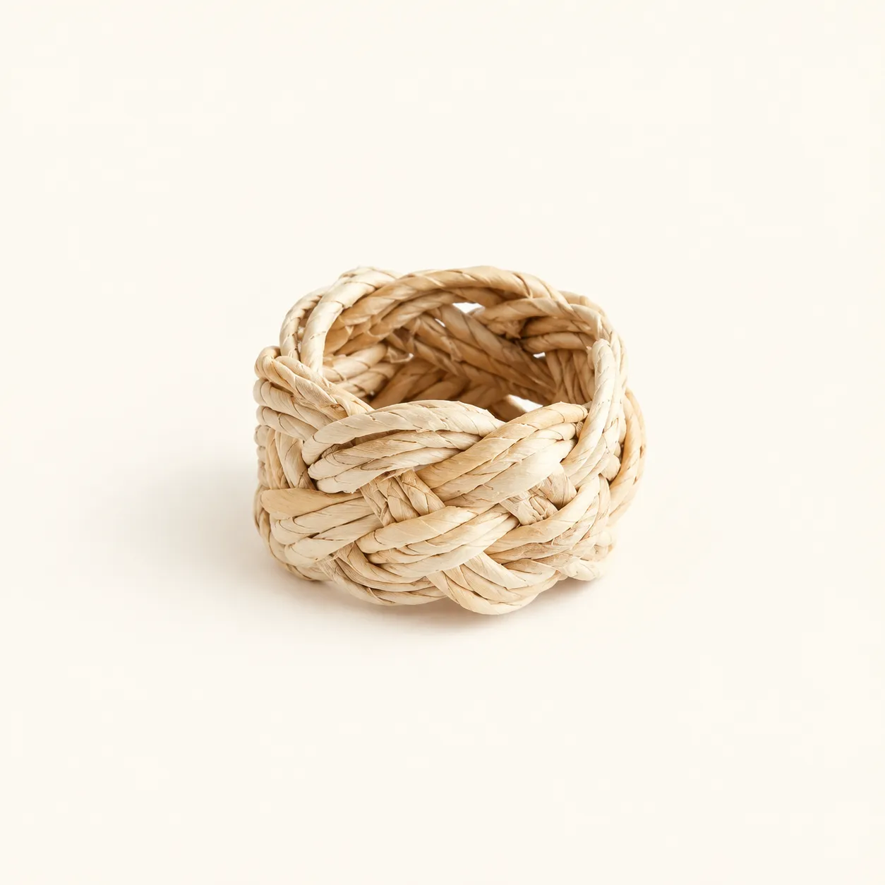 Braided Wicker Napkin Ring