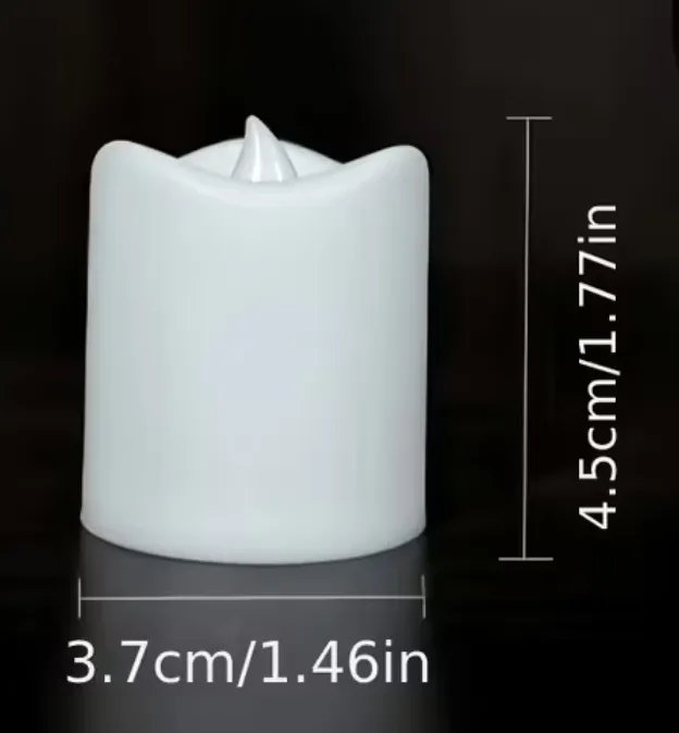Medium White Votive Flameless Candle