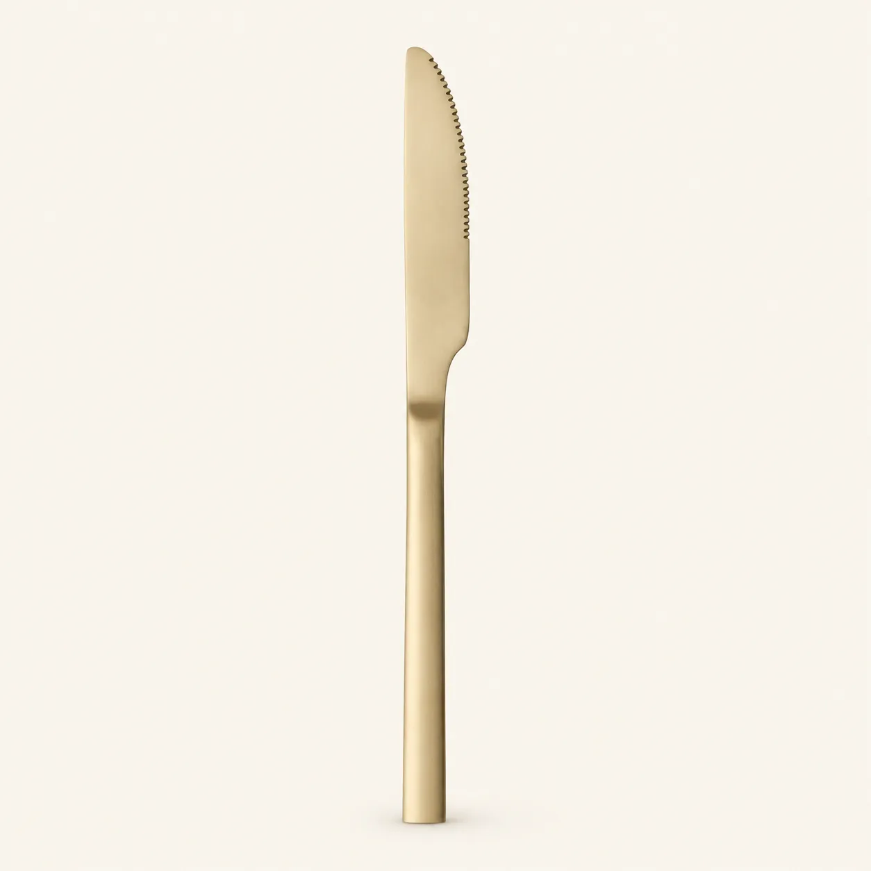 Matte Gold Dinner Knife
