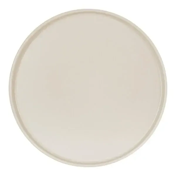 Modern Off-White Appetizer Plate 8.25"