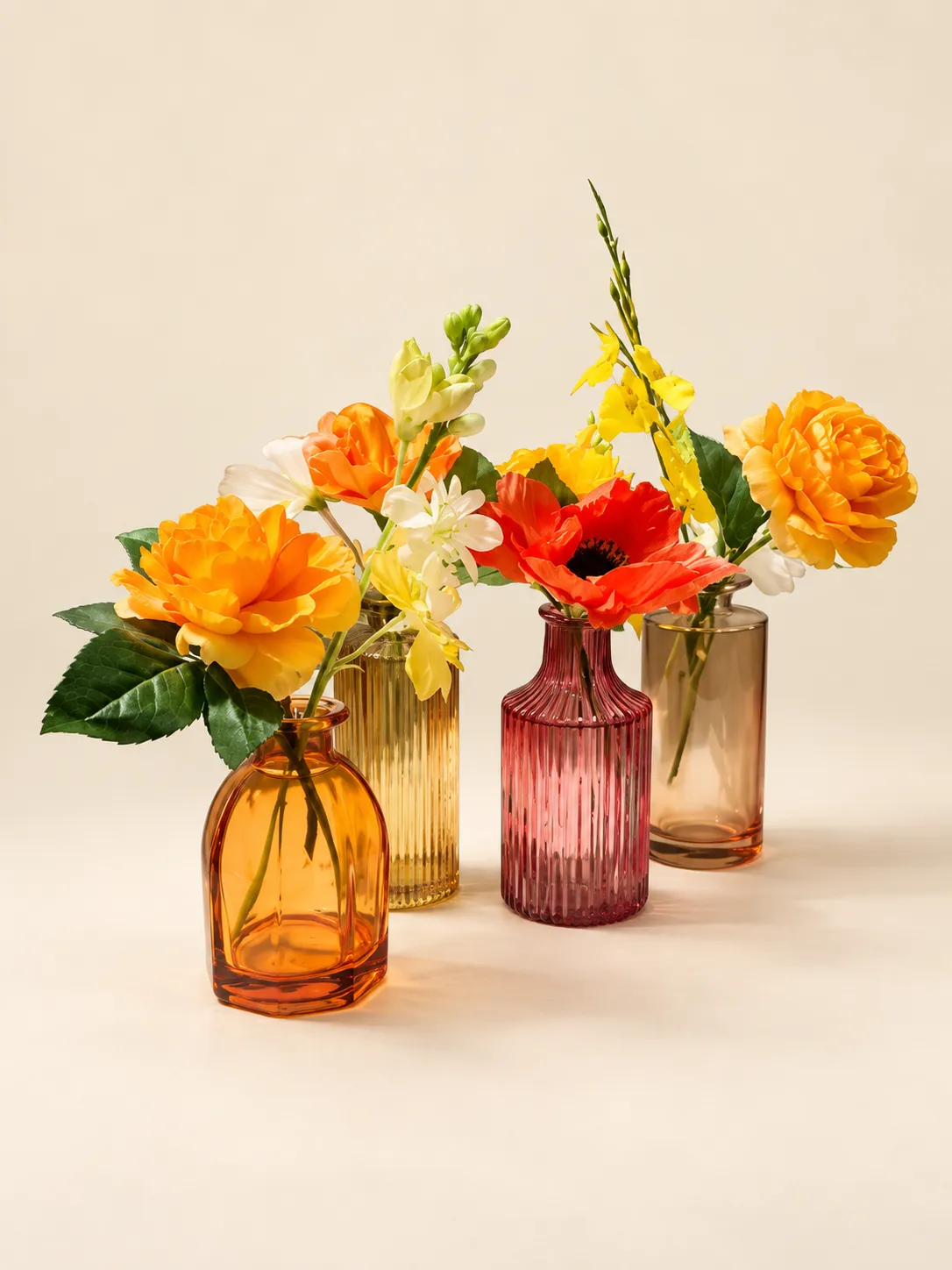 Citrus Blooms Accent Vase