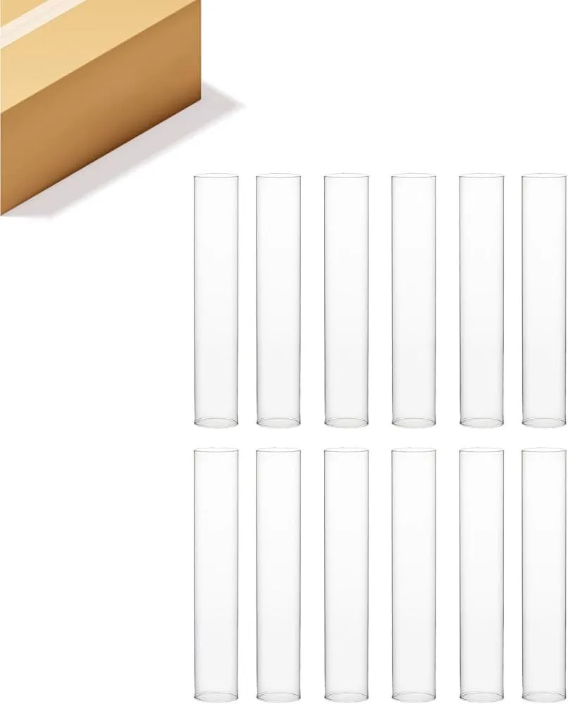 Clear Thin Hurricane Candle Shade