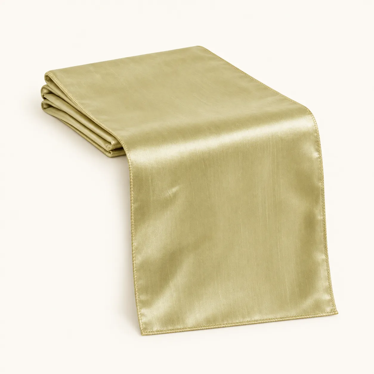 Champagne Satin Runner