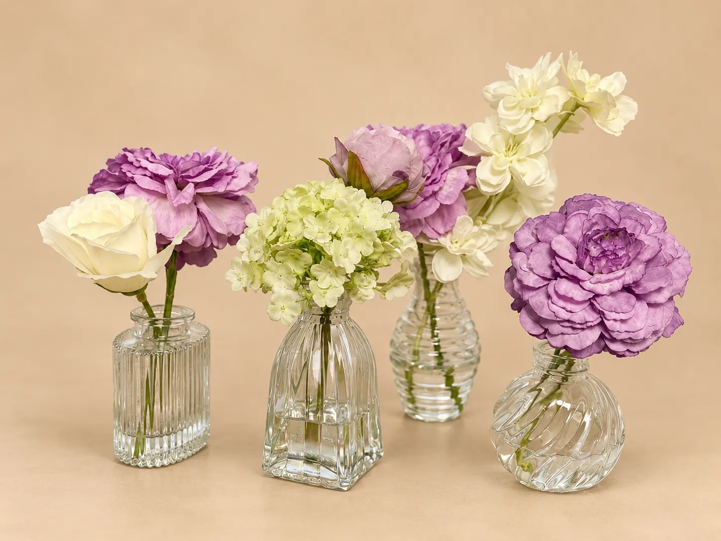 Dreamy Purples Bud Vase