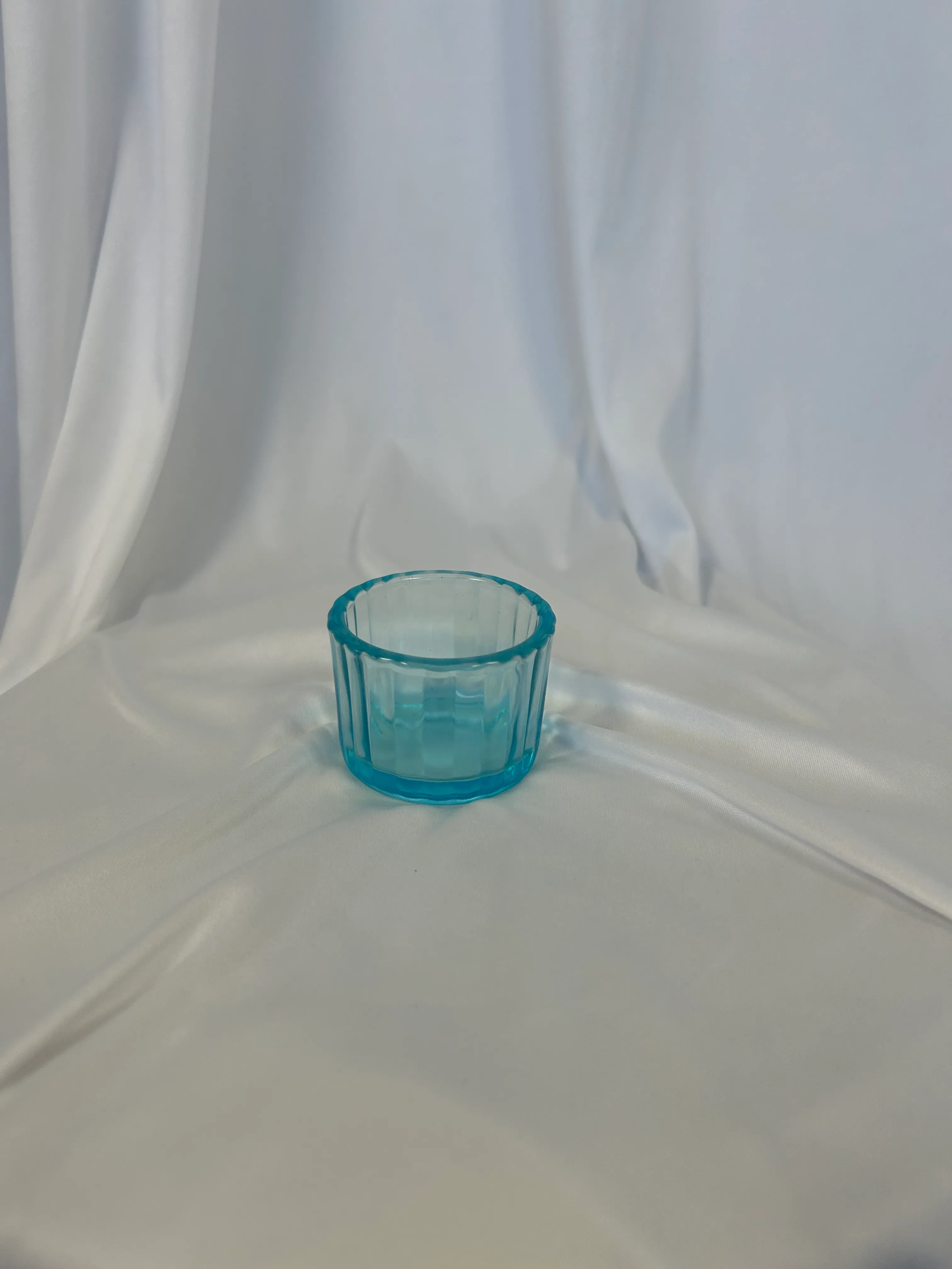Light Blue Tealight Candle Holder