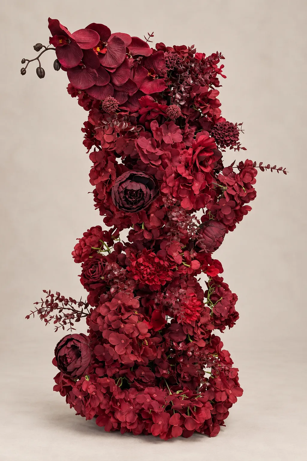 Red Amour Floor Stanchion