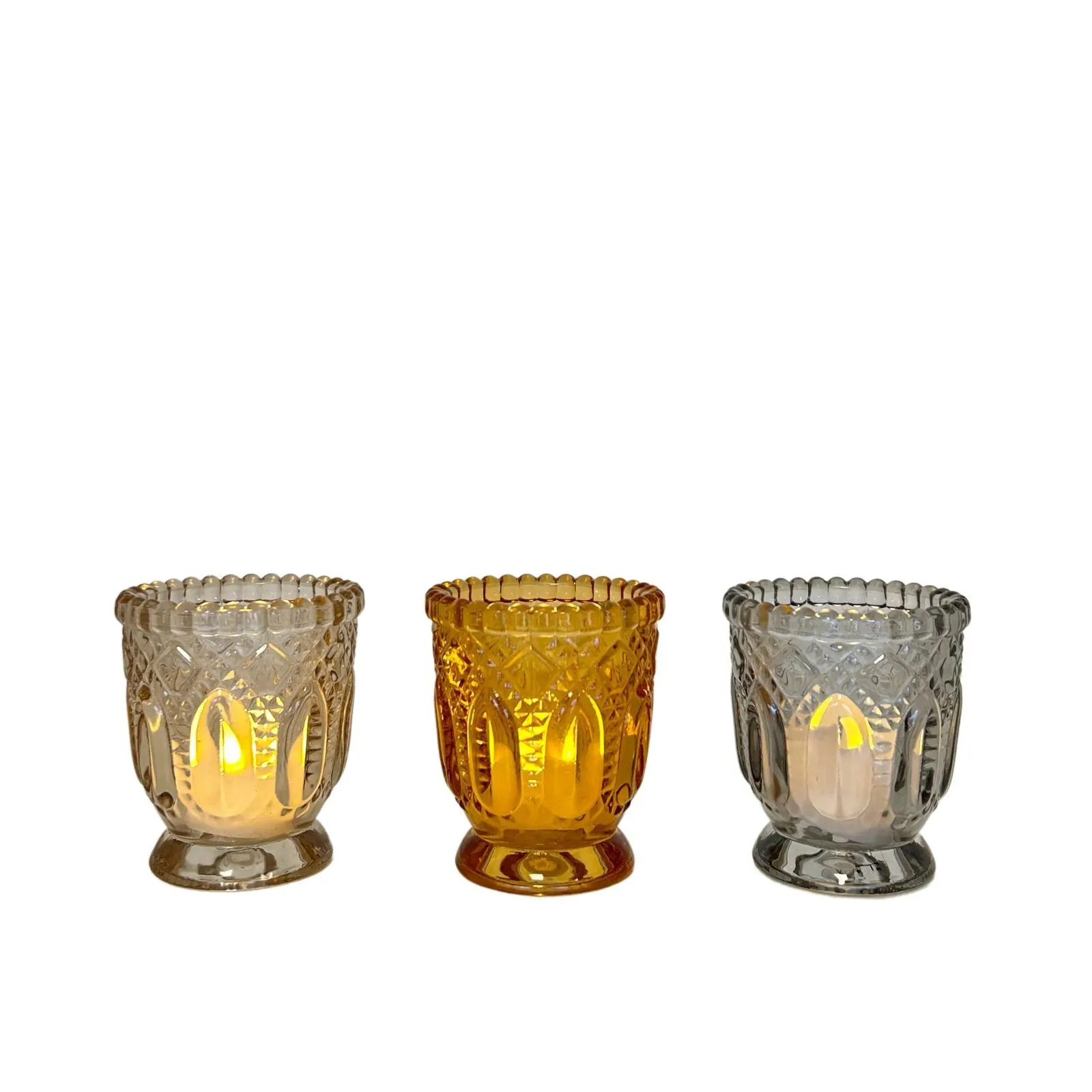 Earthtone Votive Candle Holder