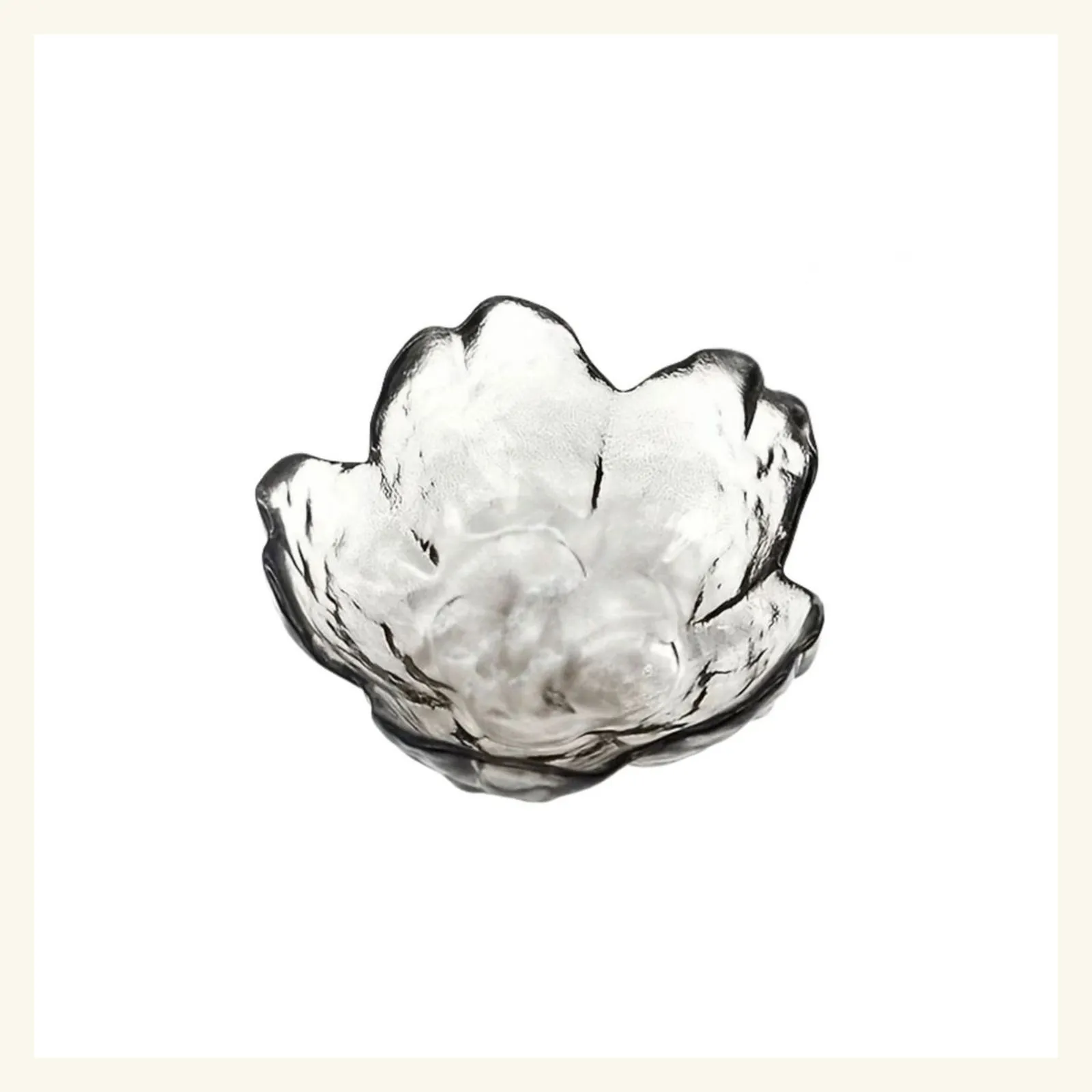 Black Floral Tealight Candle Holder