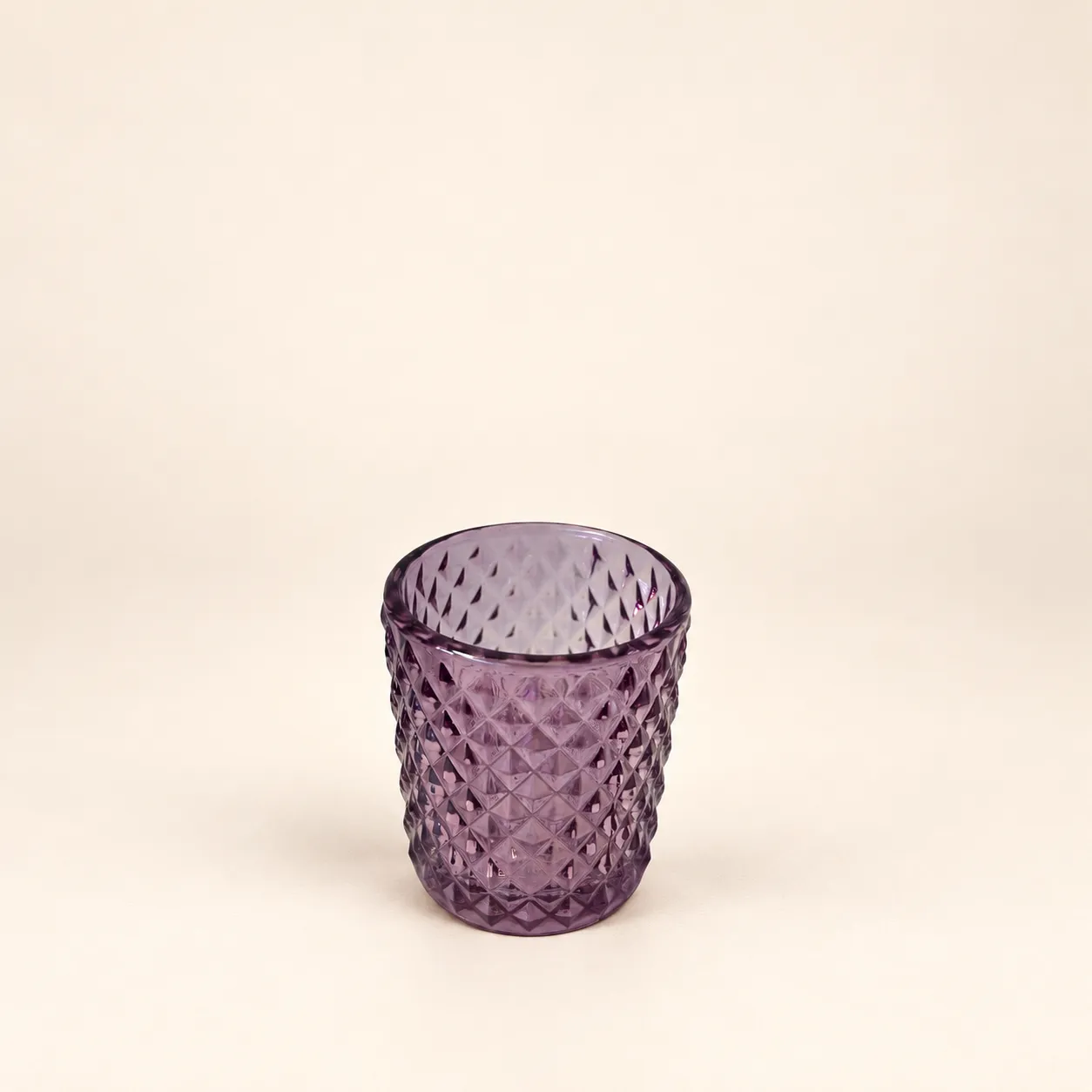 Purple Votive Candle Holder