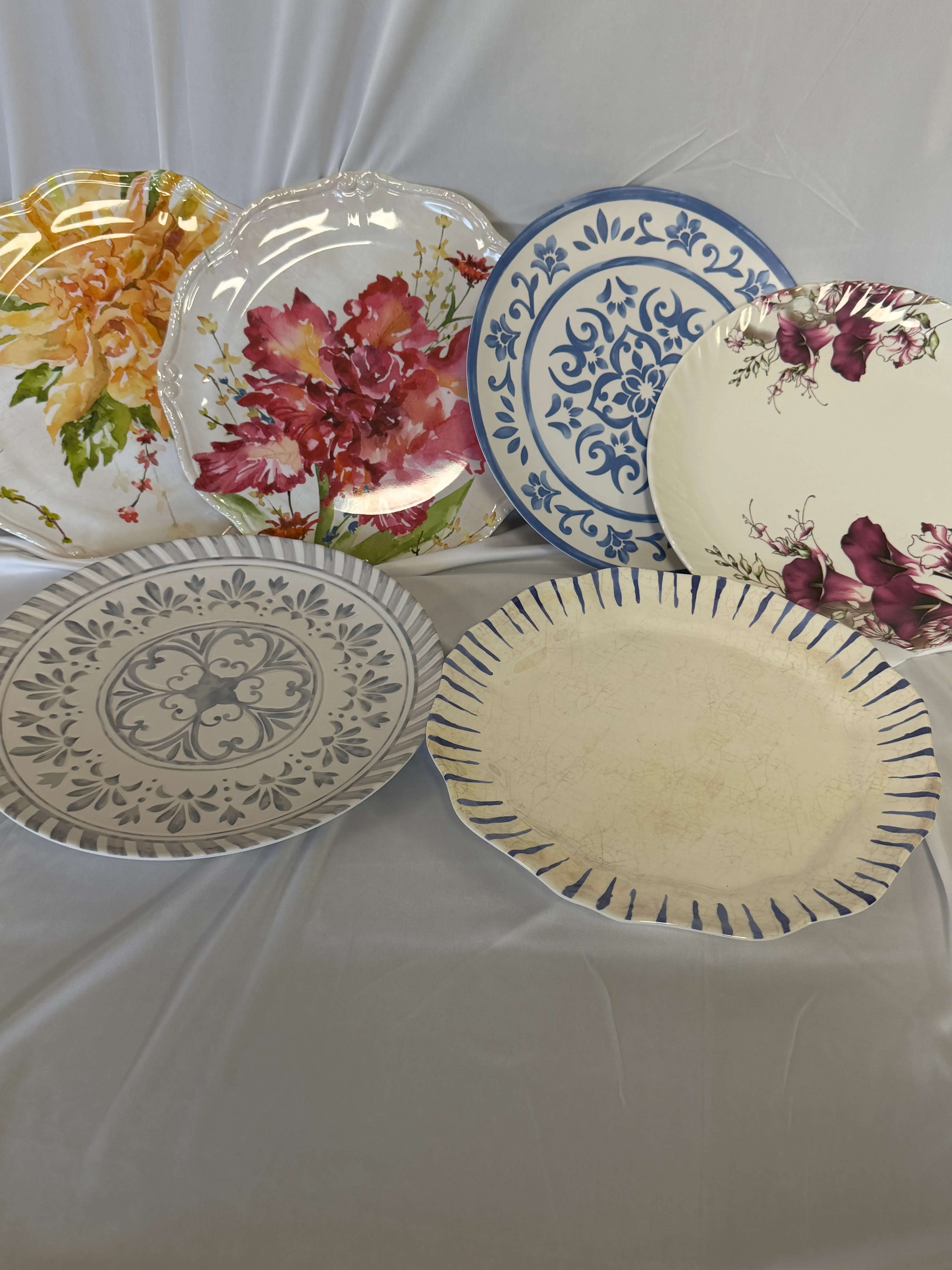 Garden Floral Dinner Plate