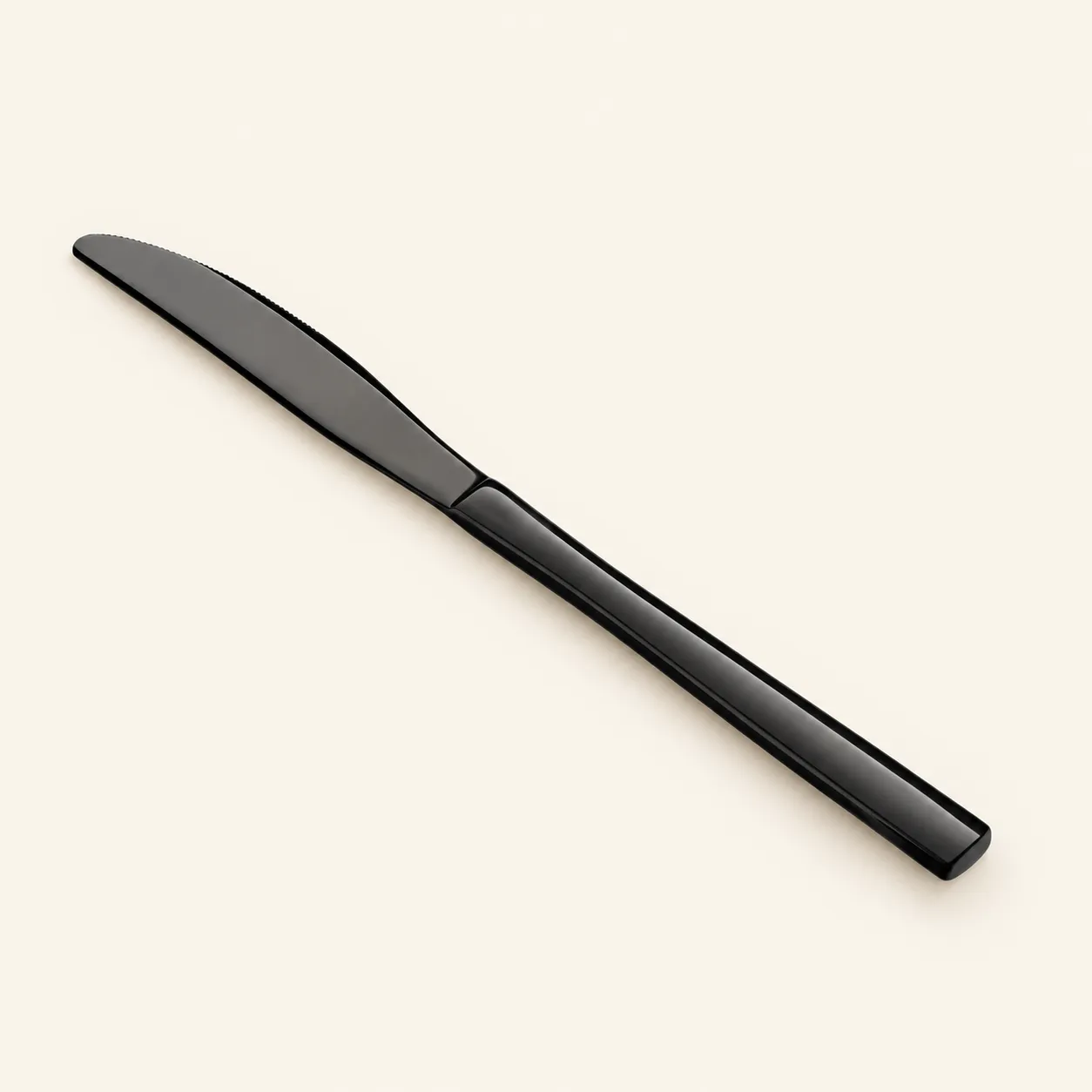 Black Dinner Knife