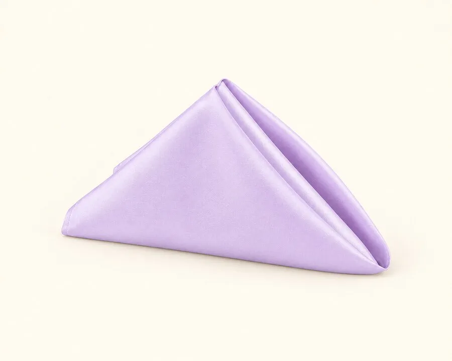 Lavender Polyester Napkin 17"x17"