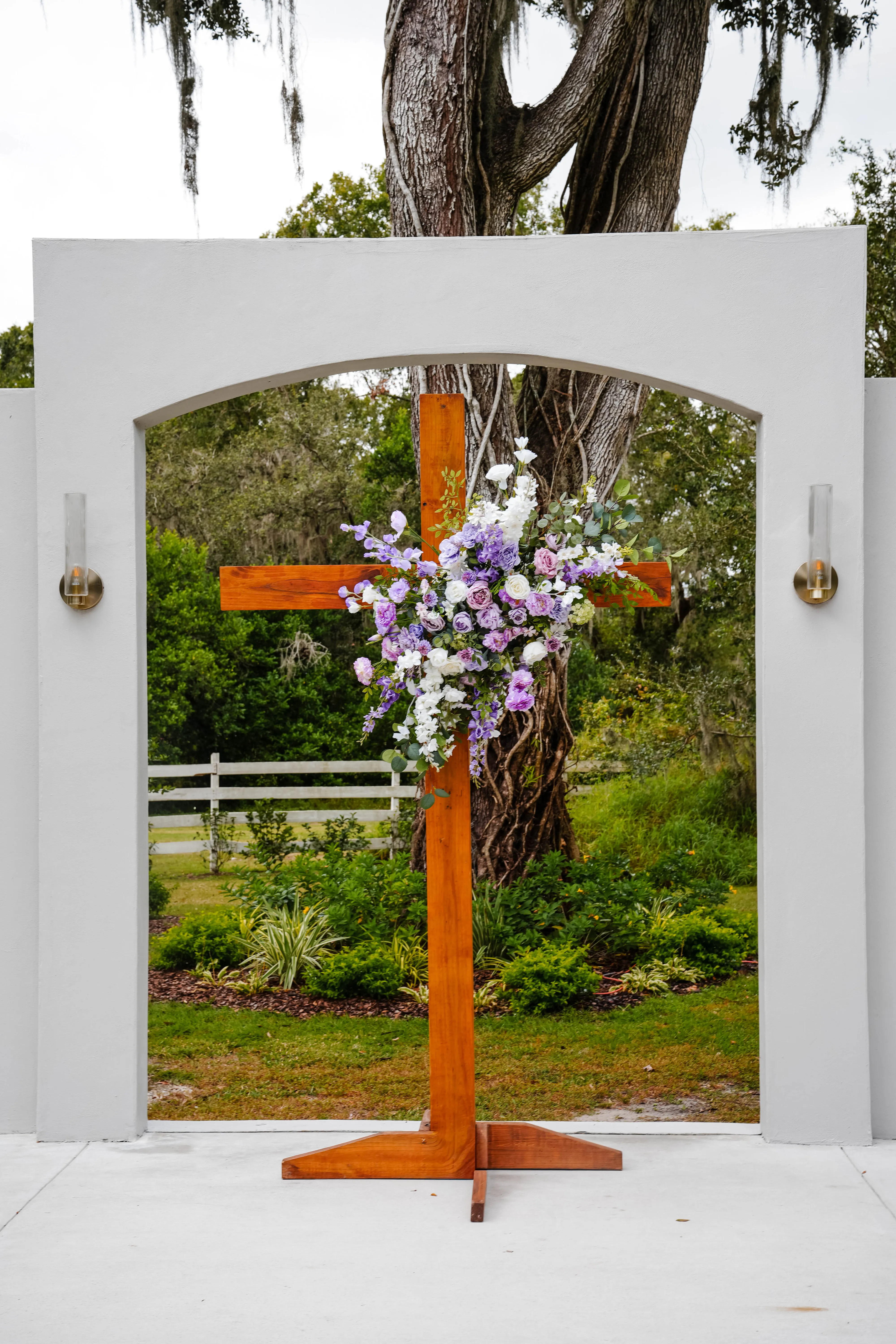 Dreamy Purples Grand Arch Box (cross box)