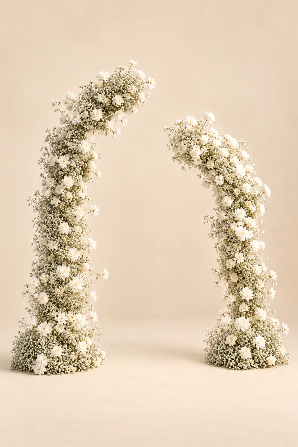 Whispers of White Broken Freestanding Arch