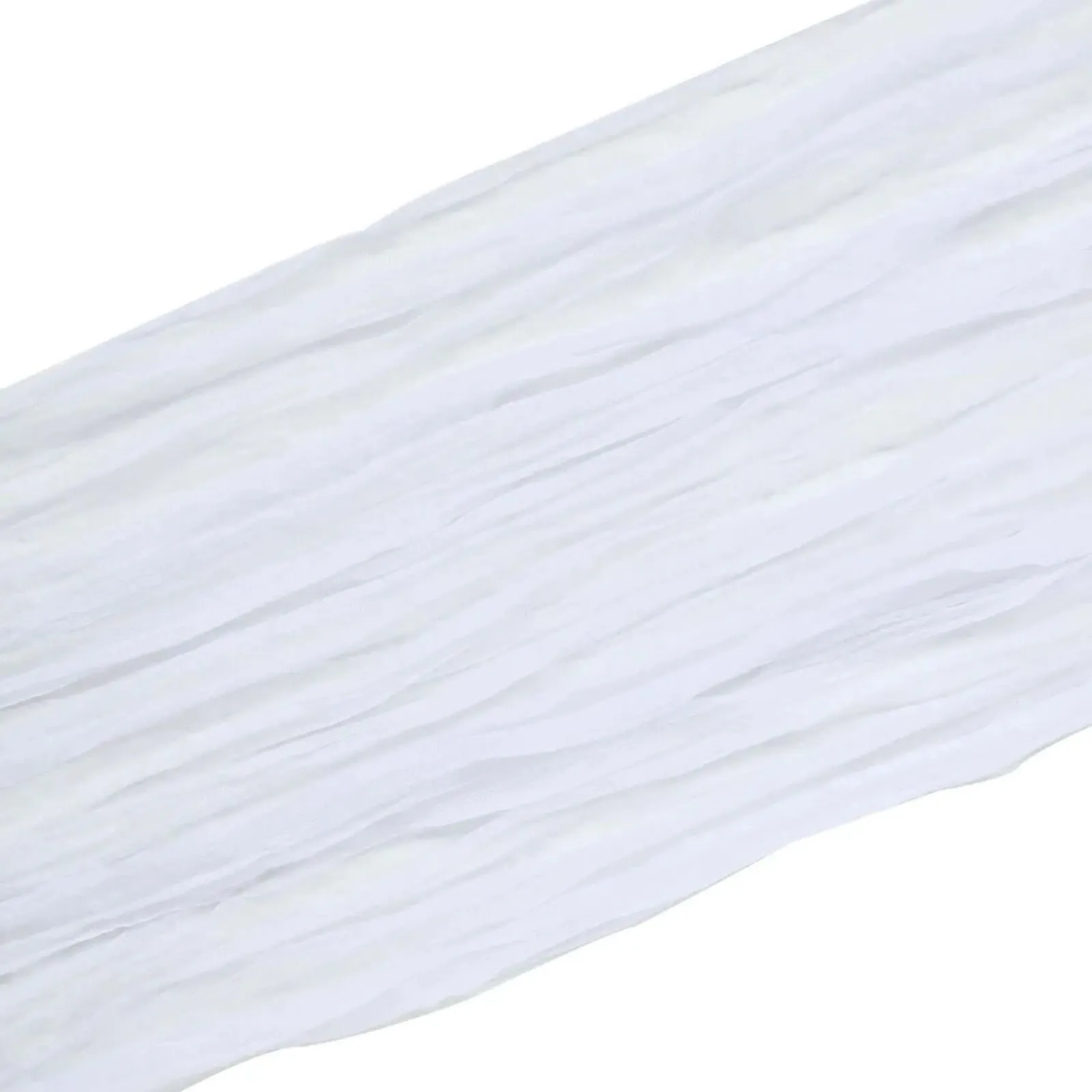 White Cheesecloth Runner 5ft
