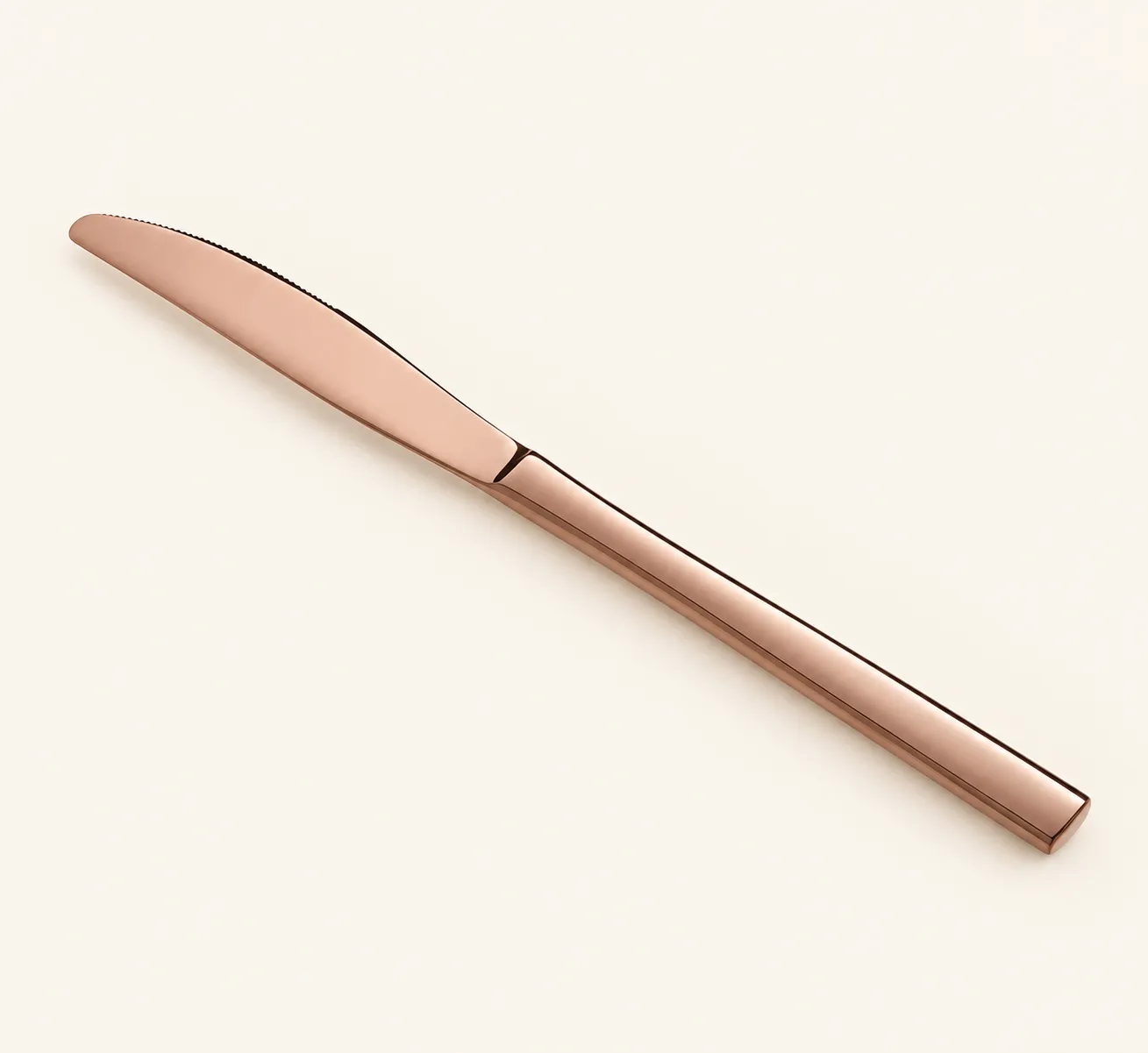 Rose Gold Dinner Knife